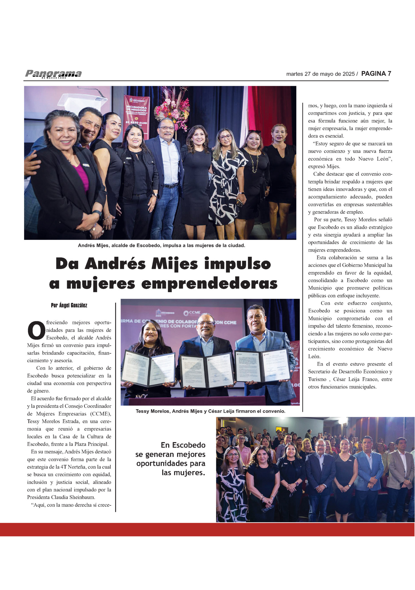 martes 27 de mayo de 2025 / PAGINA 7