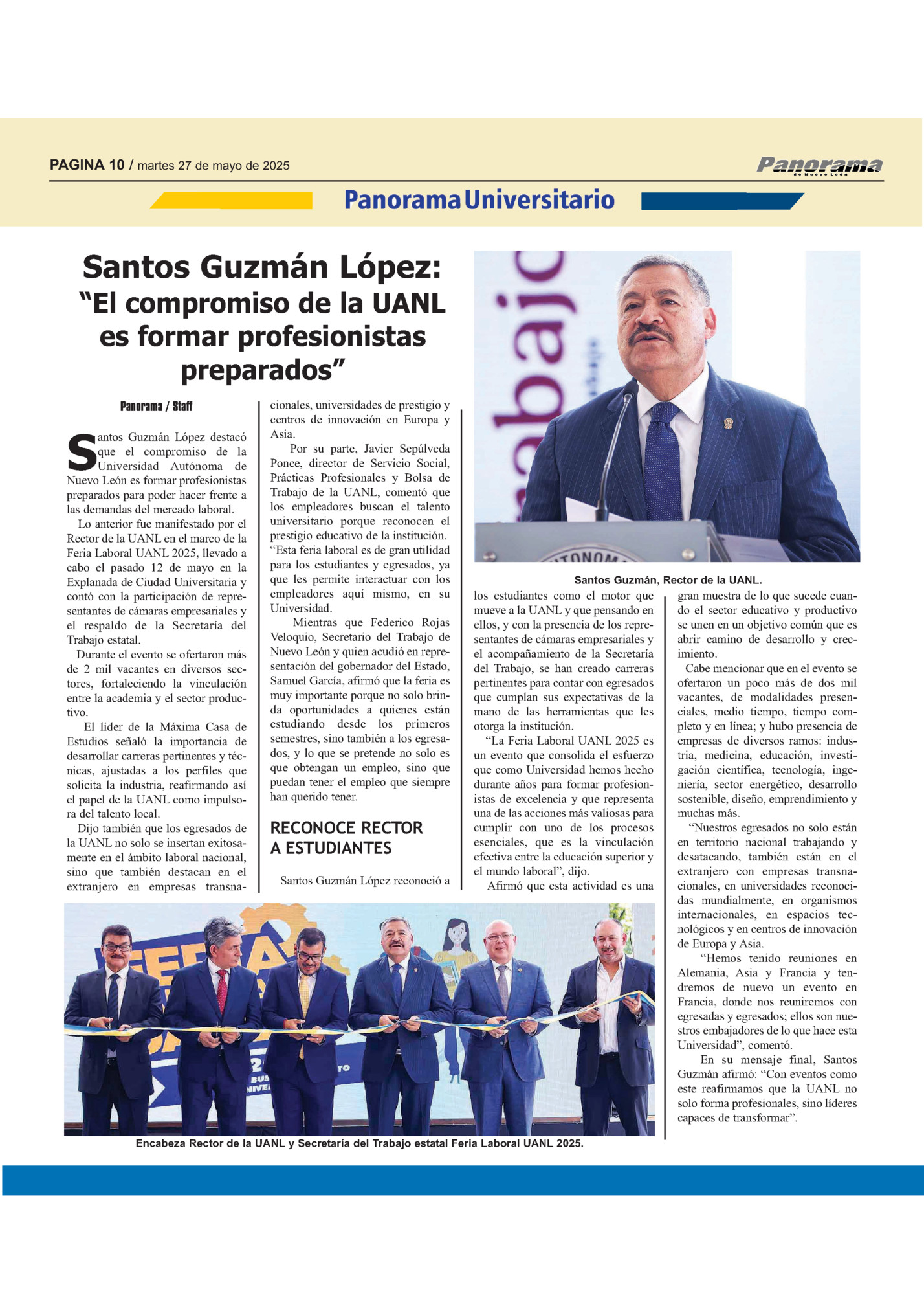 PAGINA 10 / martes 27 de mayo de 2025