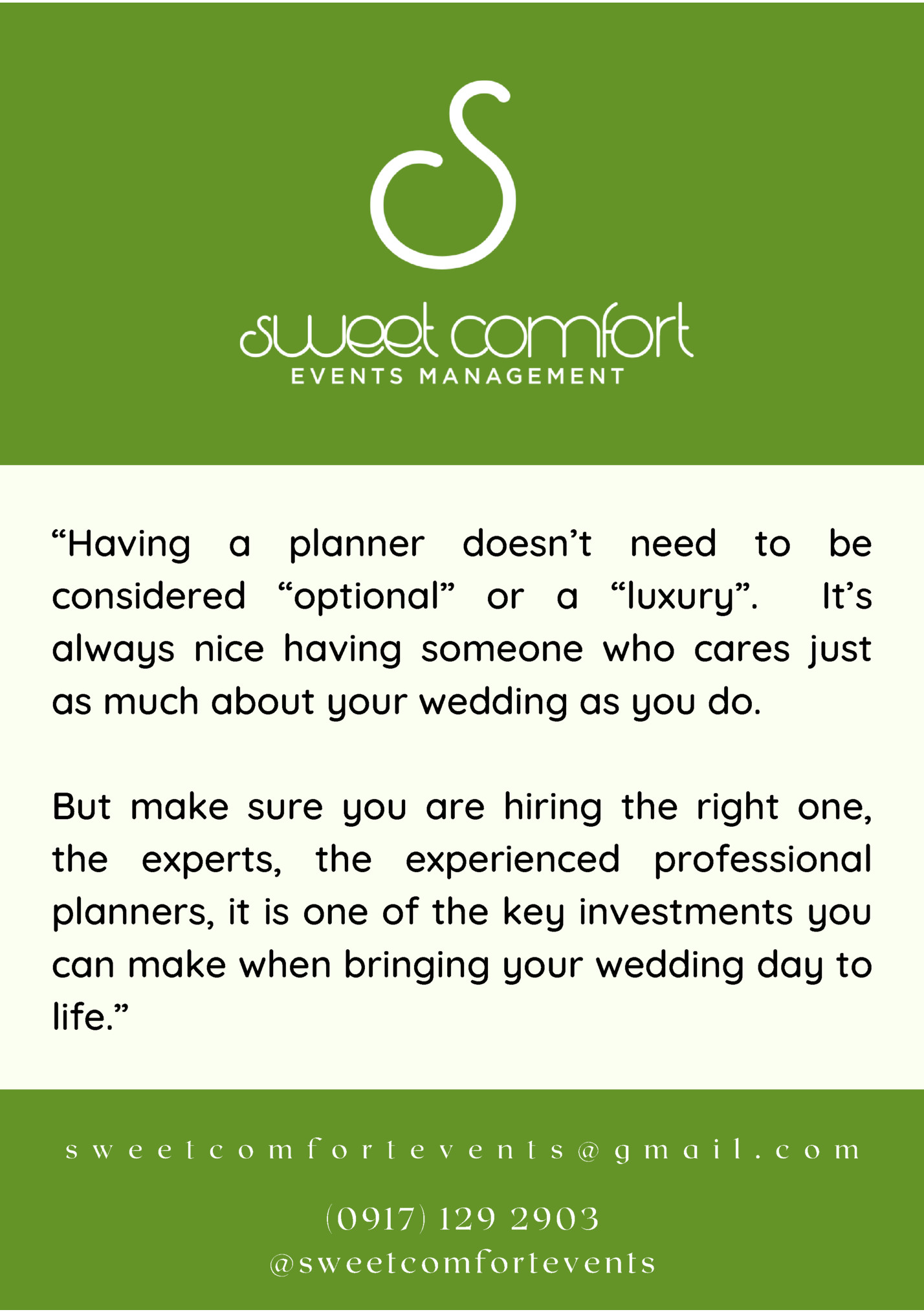 “Having a planner doesn’t need to be