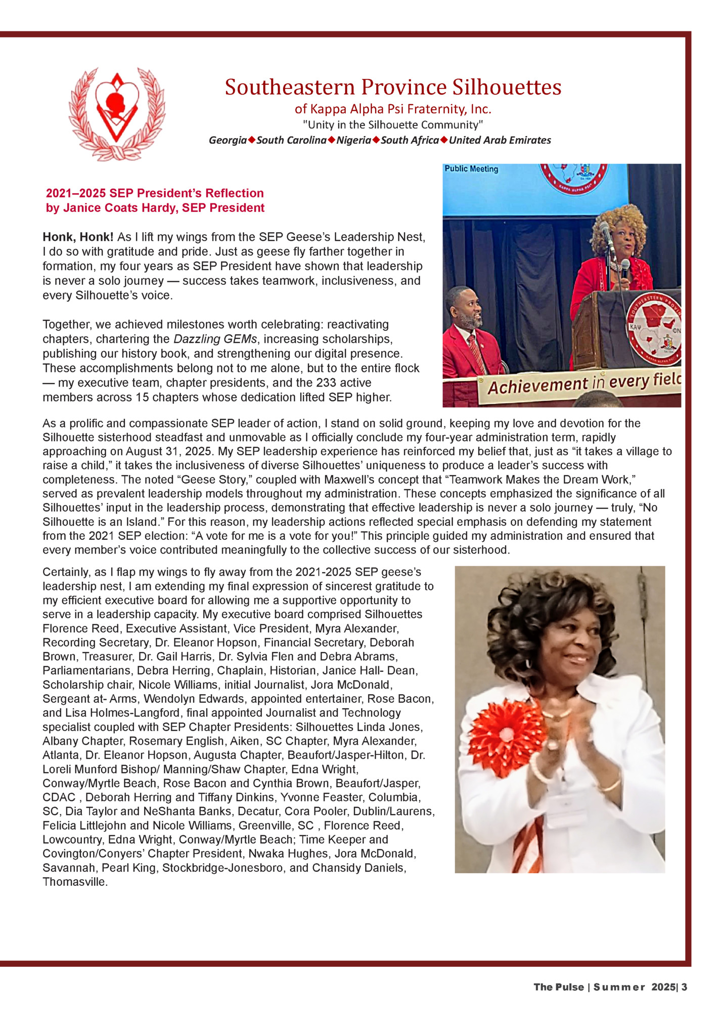 Southeastern Province Silhouettes