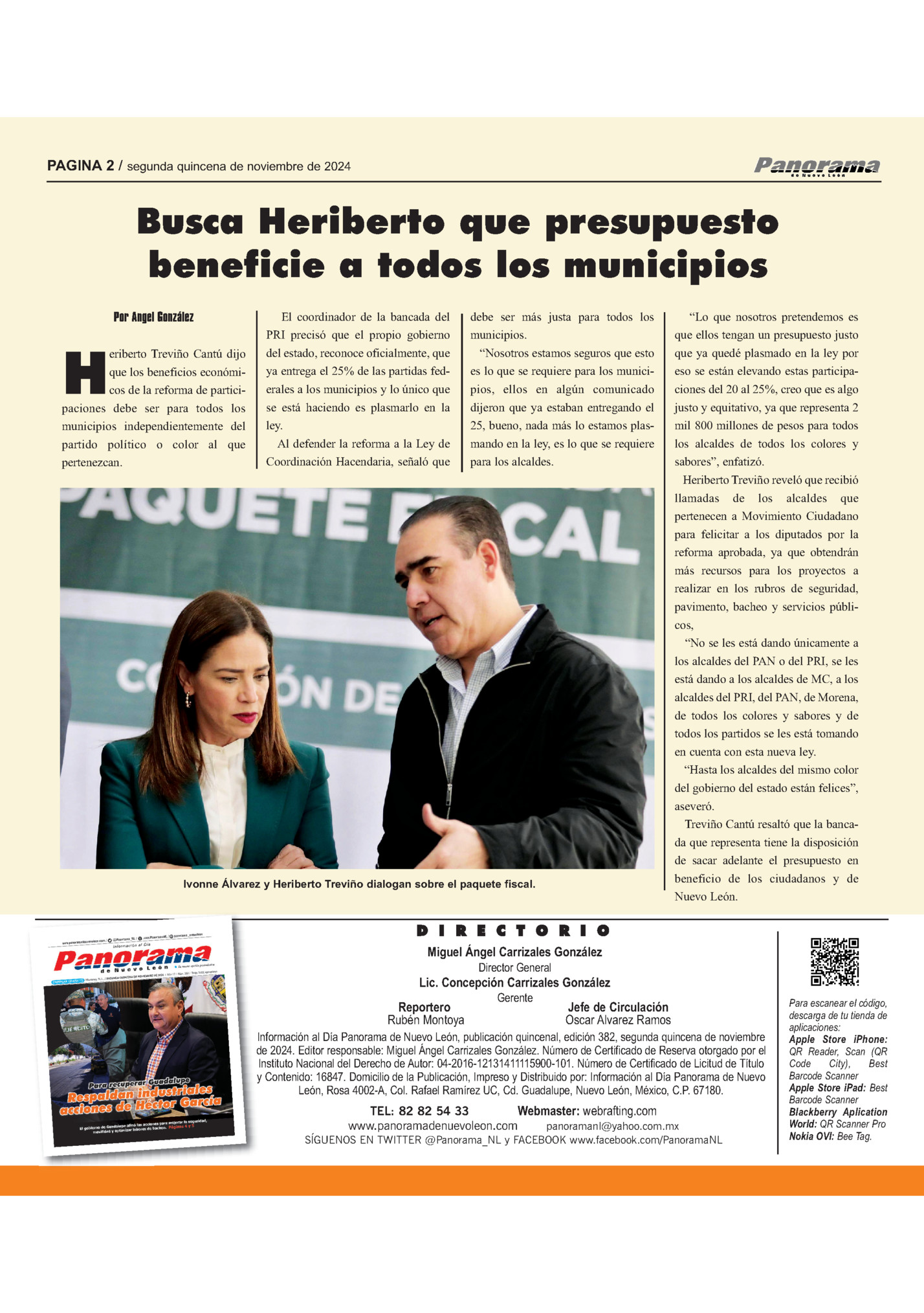 PAGINA 2 / segunda quincena de noviembre de 2024