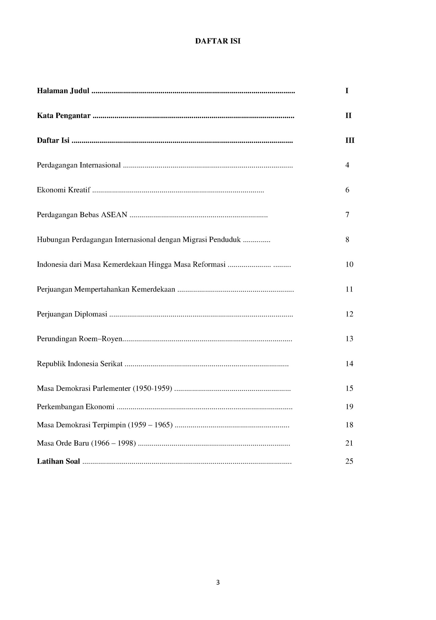 DAFTAR ISI