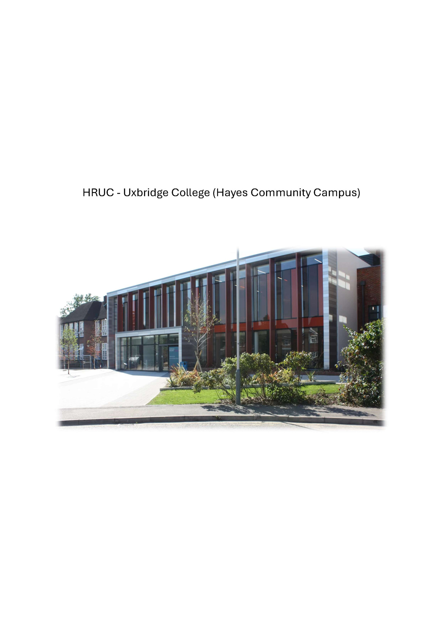 HRUC - Uxbridge College (Hayes Community Campus)