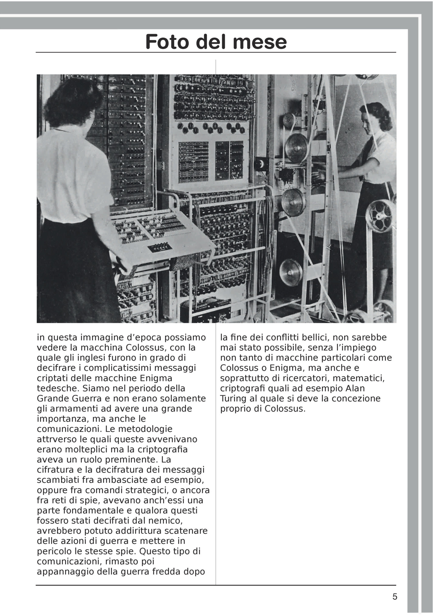 Foto del mese Foto del mese