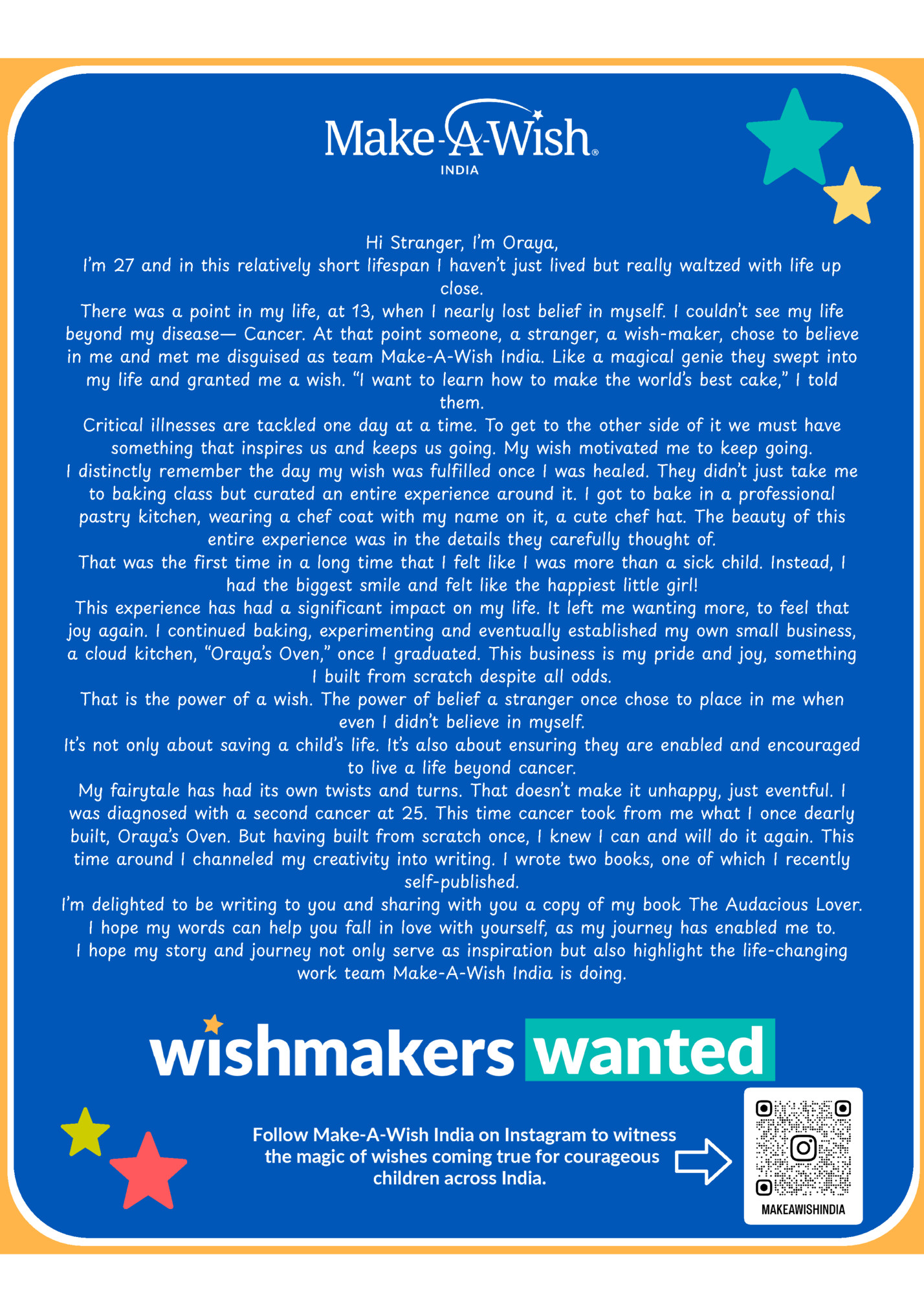 Hi Stranger, I’m Oraya,