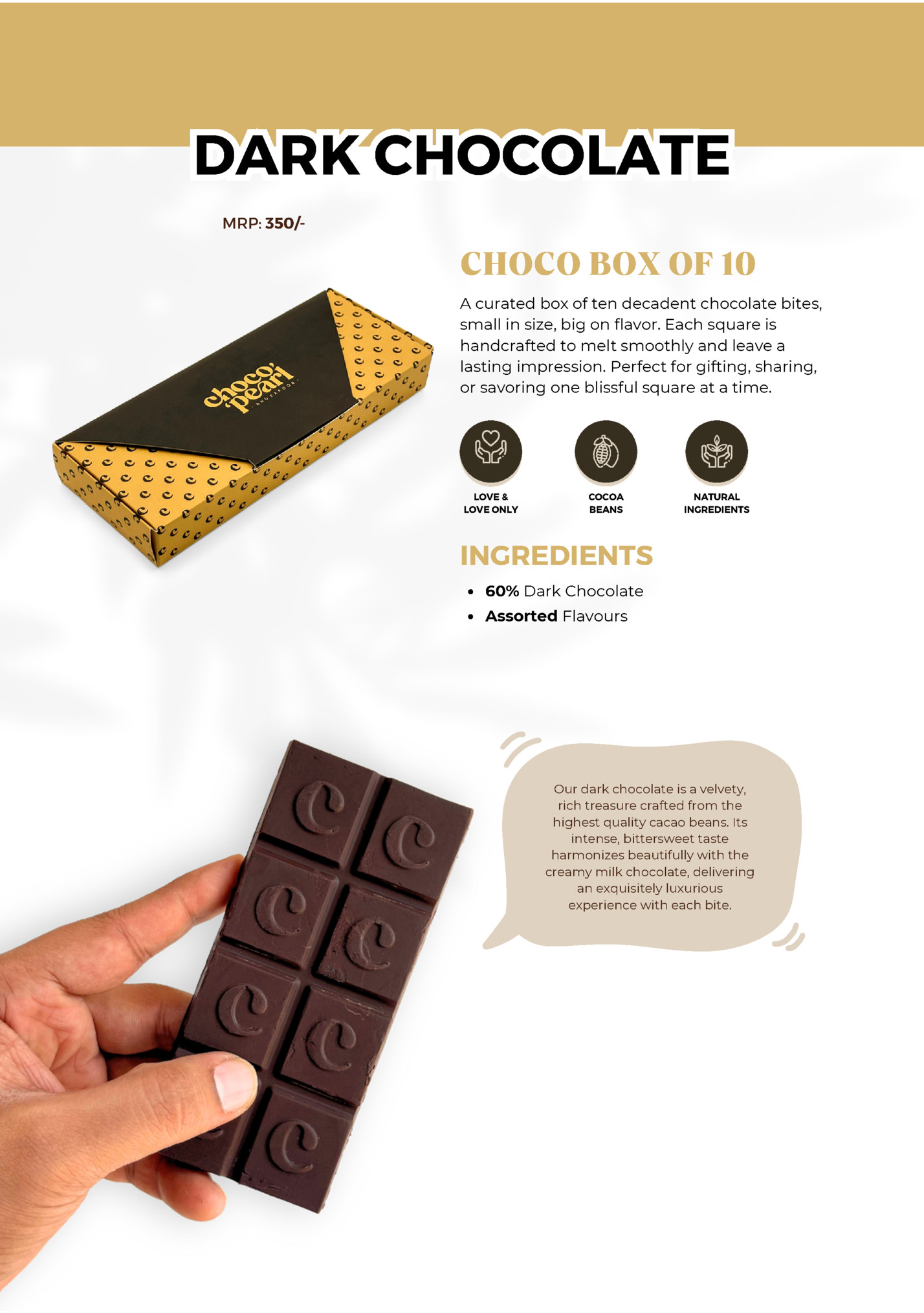 DARK CHOCOLATE