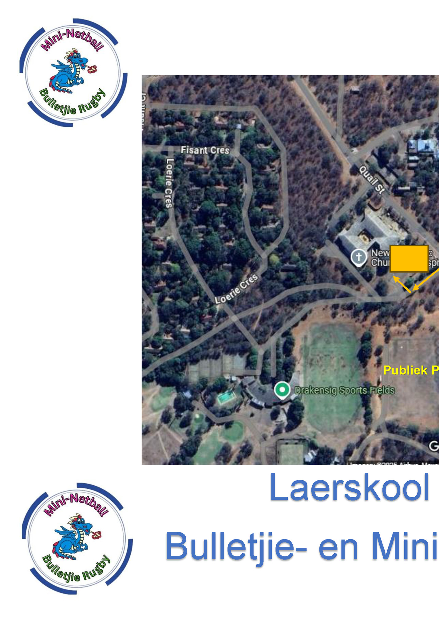 0/9 Mini Netbal veld