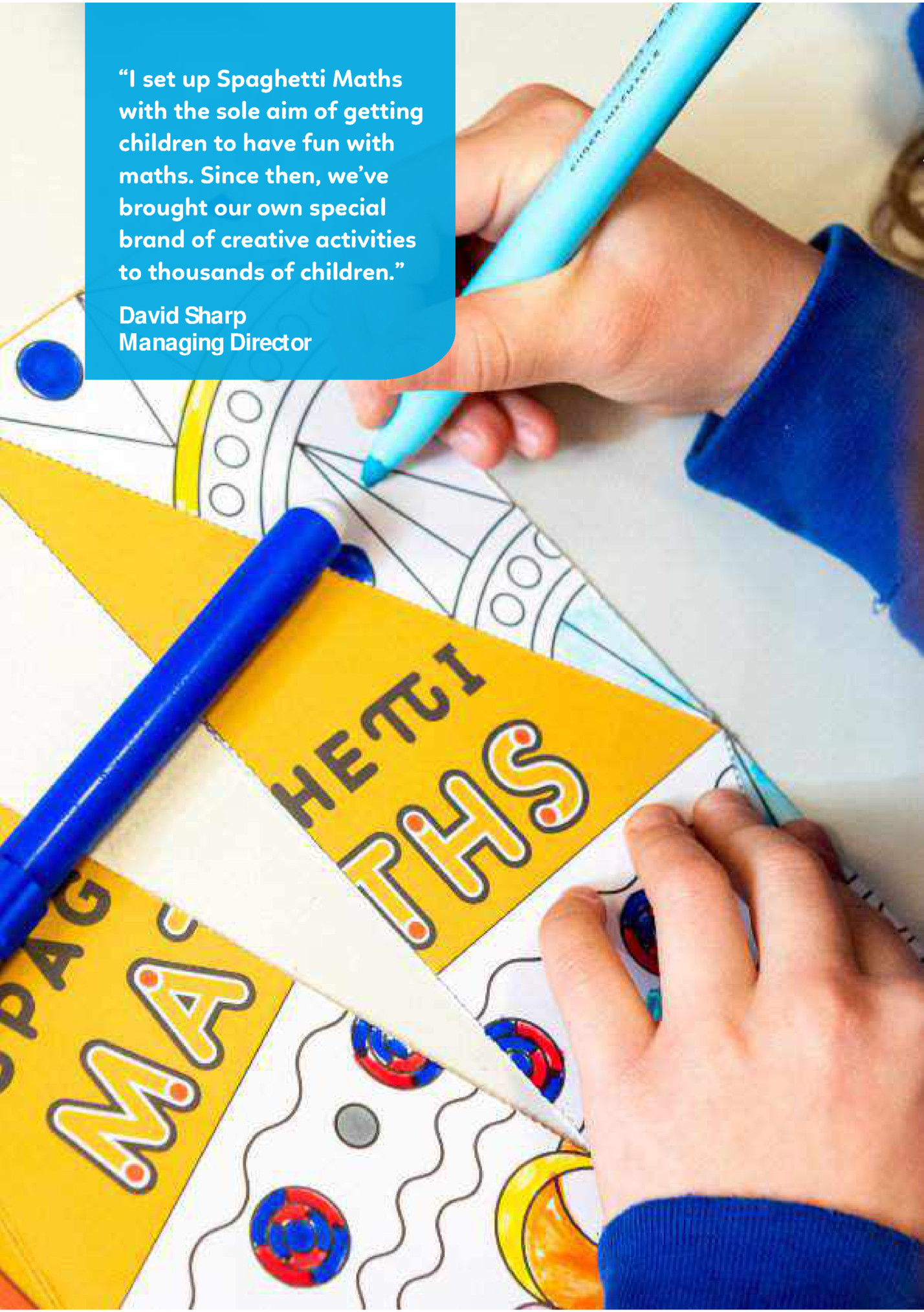 “I set up Spaghetti Maths “I set up Spaghetti Maths