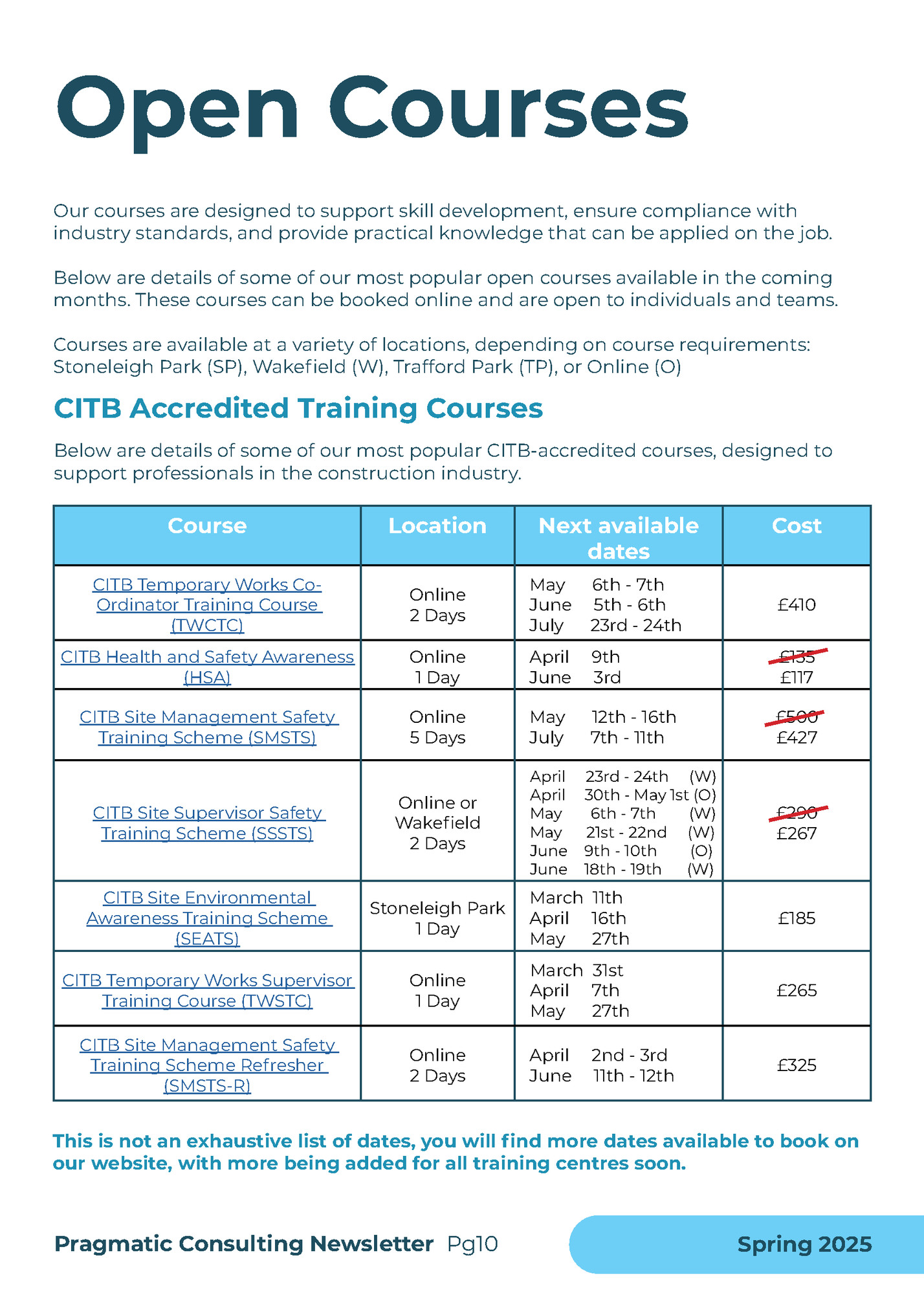 Open Courses Open Courses