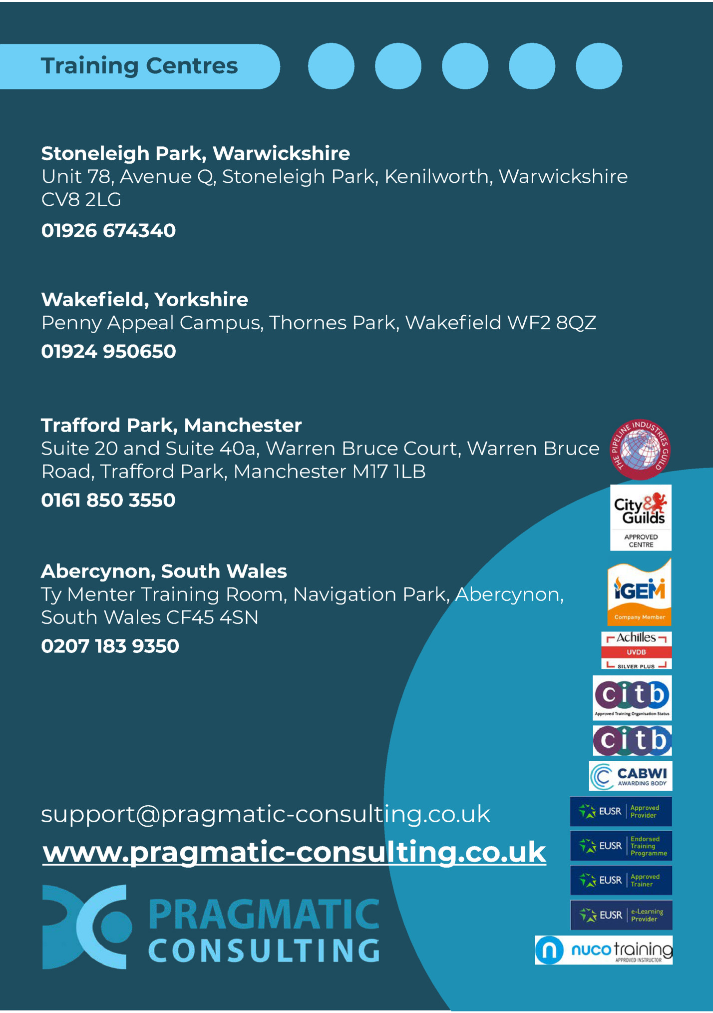 Training Centres Training Centres