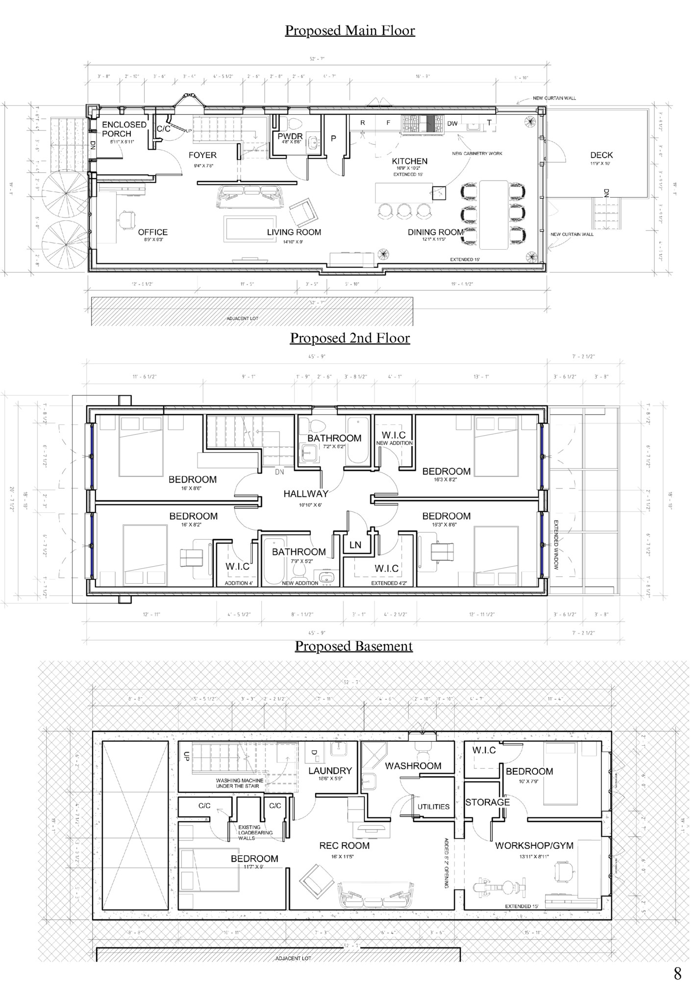 Proposed Main Floor Proposed Main Floor