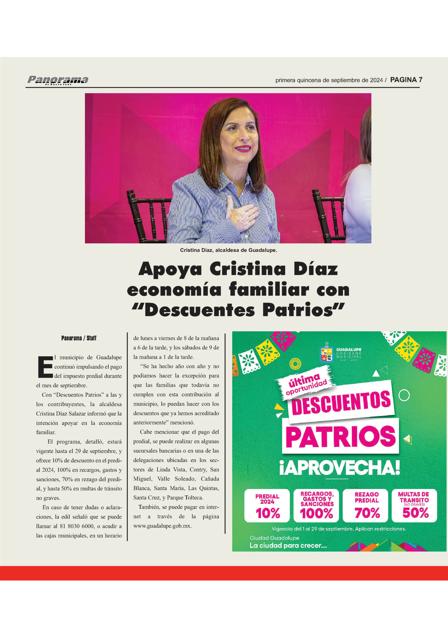 primera quincena de septiembre de 2024 / PAGINA 7