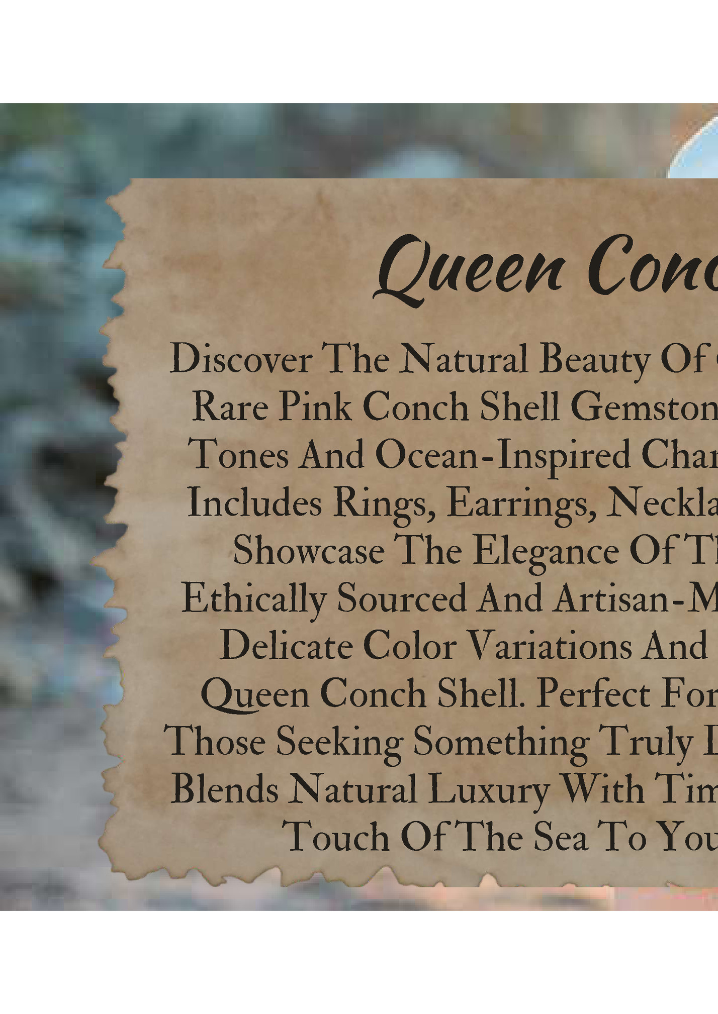 Queen Conch Jewelry