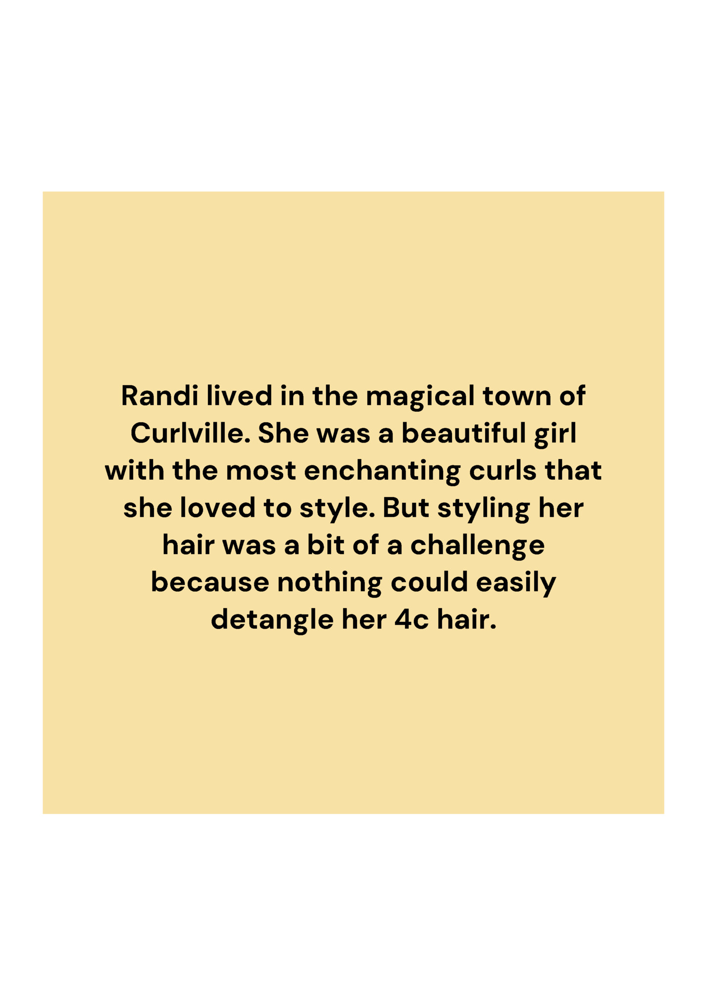 Randi lived in the magical town of