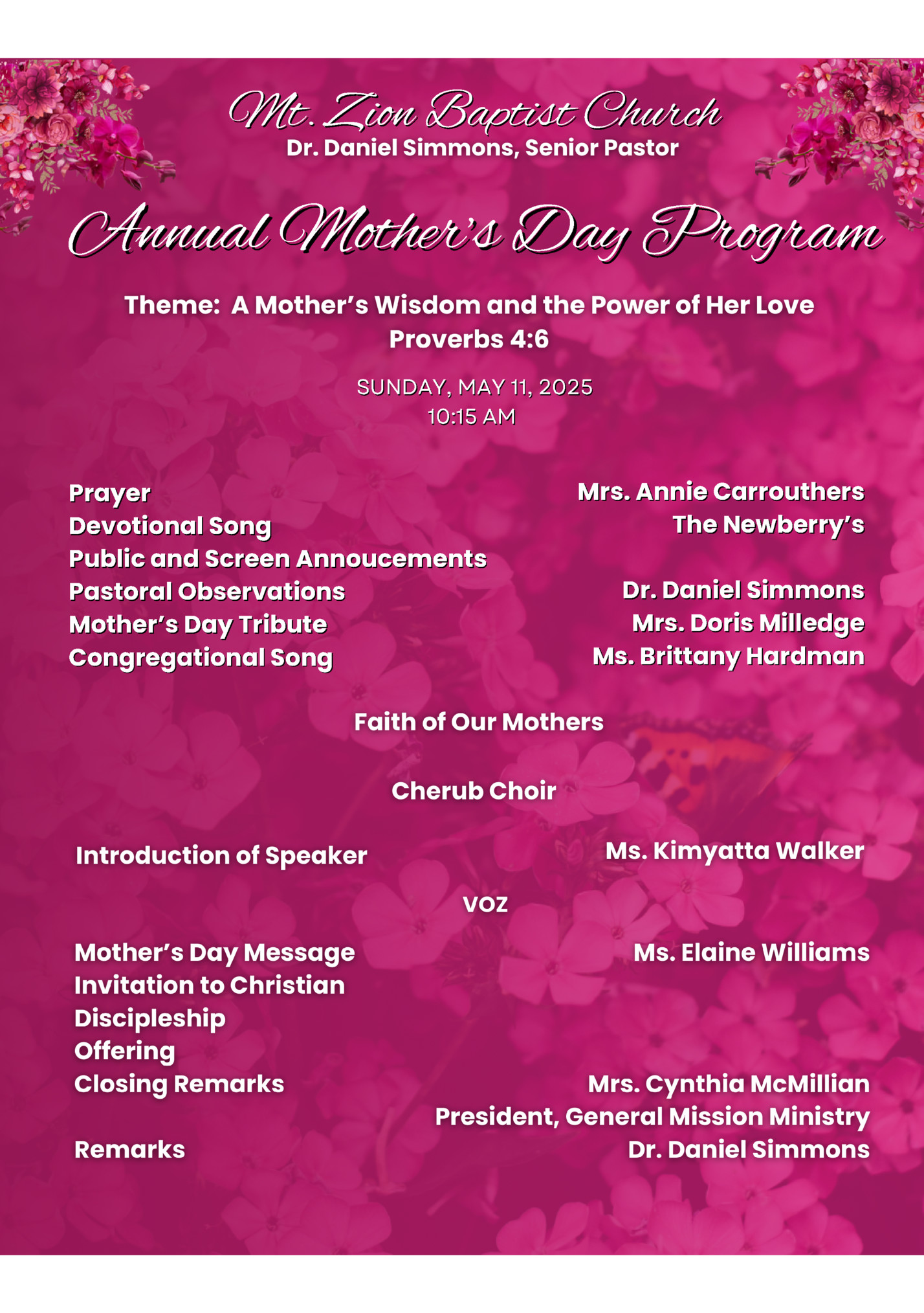 Mt. Zion Baptist Church