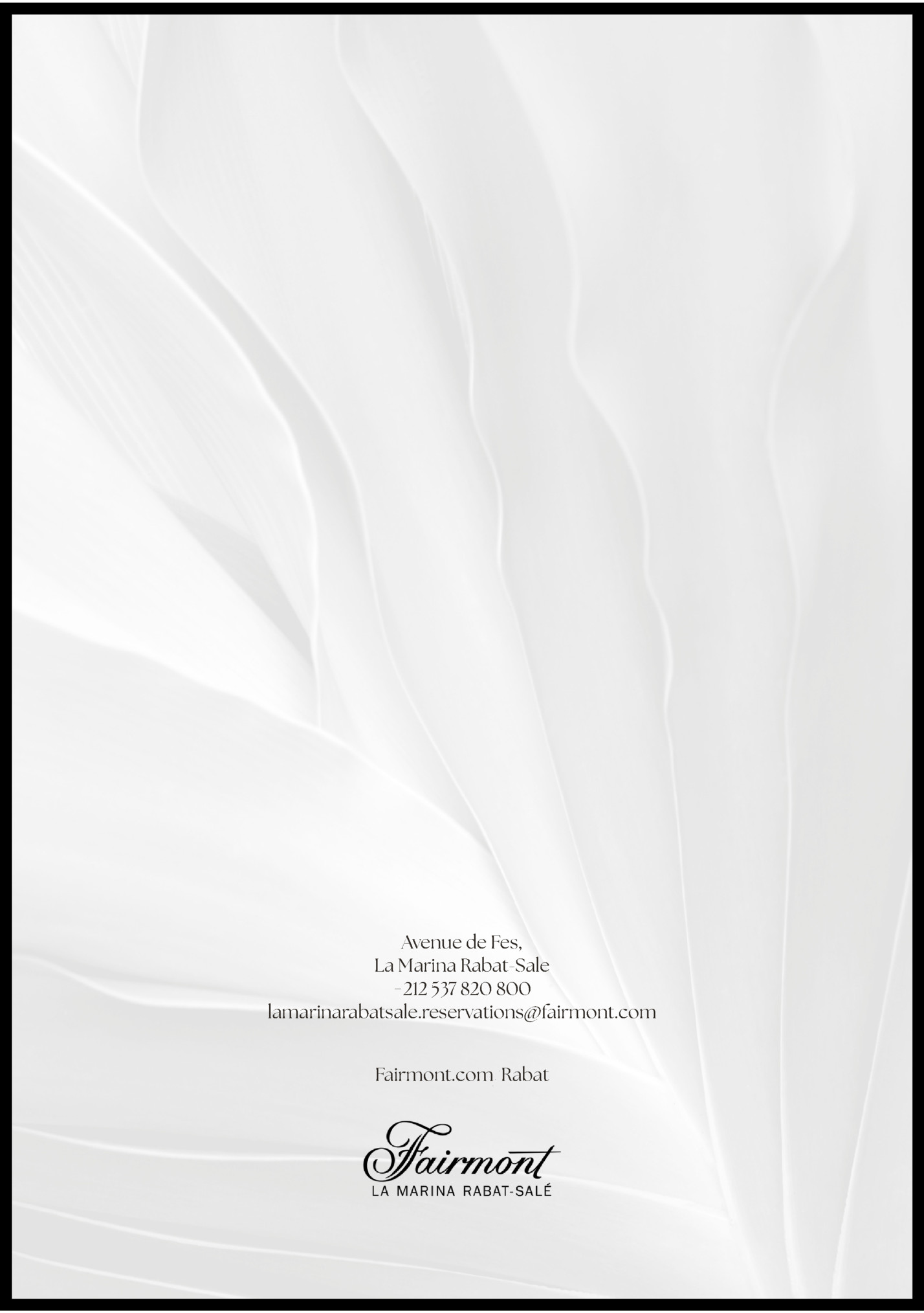 Avenue de Fes, Avenue de Fes,