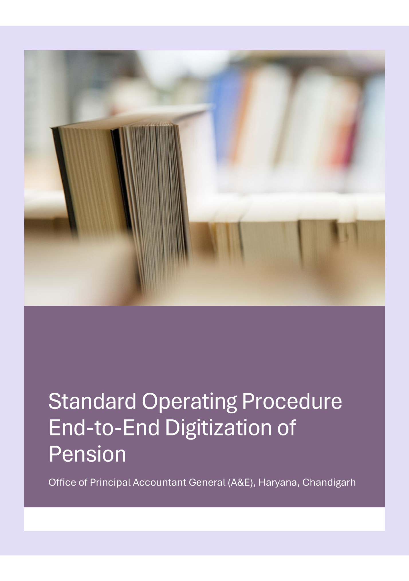 Standard Operating Procedure