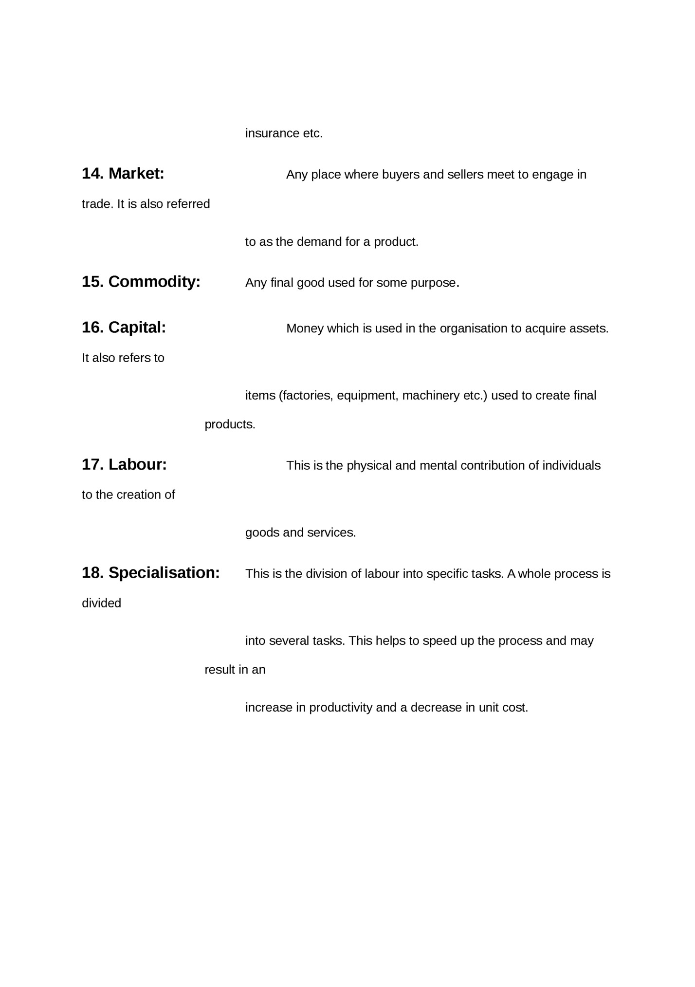 insurance etc. insurance etc.