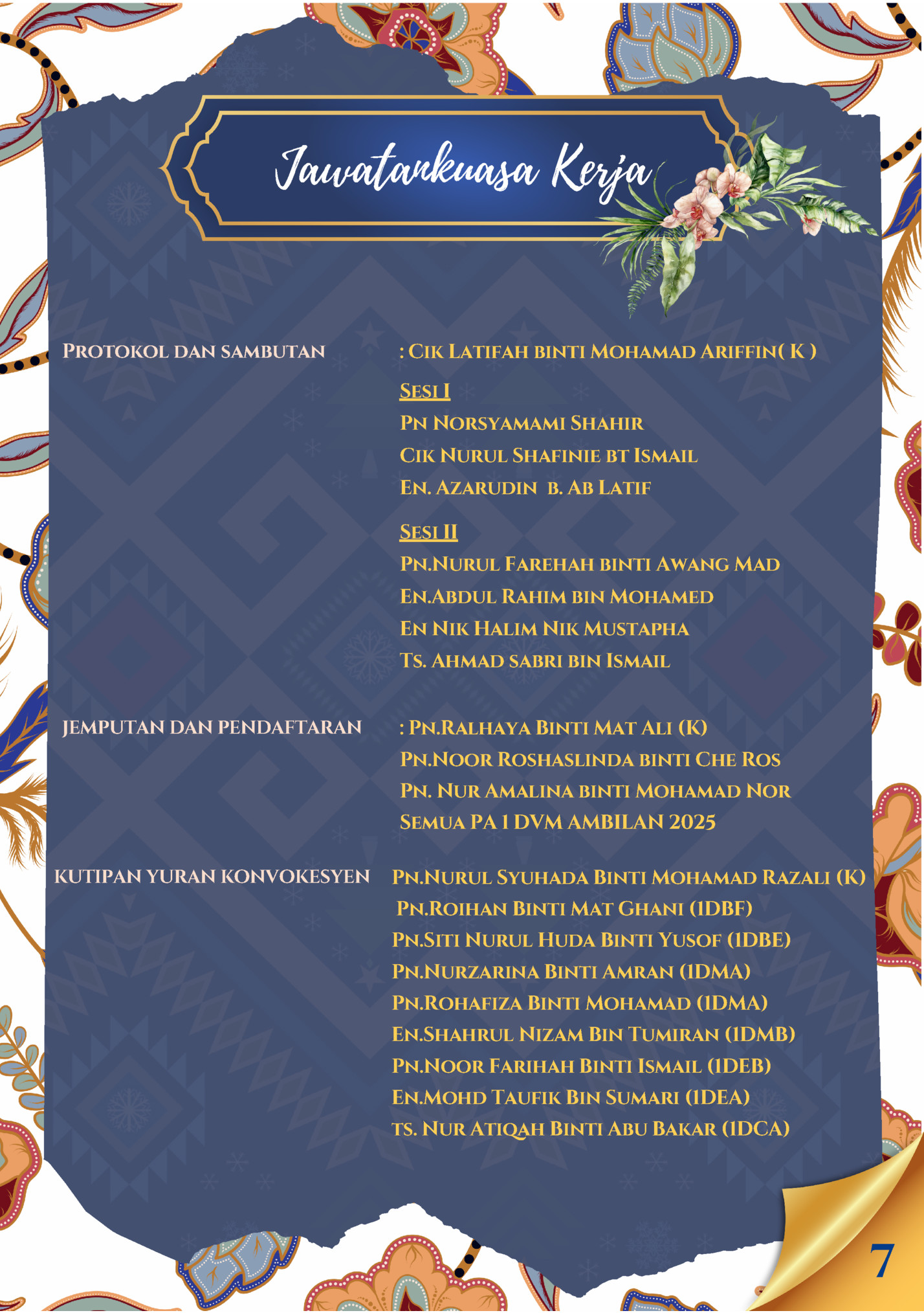 Jawatankuasa Kerja Jawatankuasa Kerja