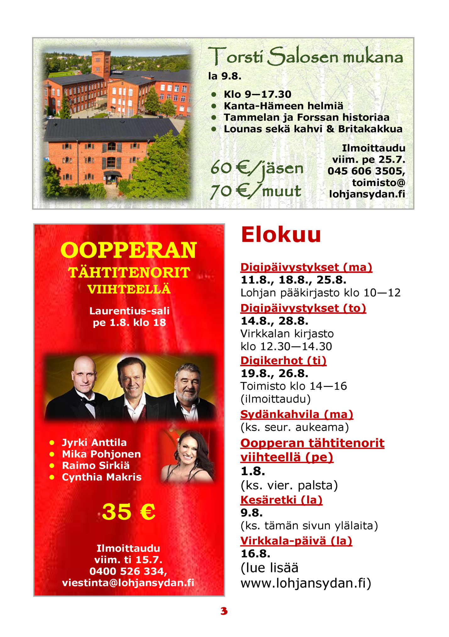 Torsti Salosen mukana