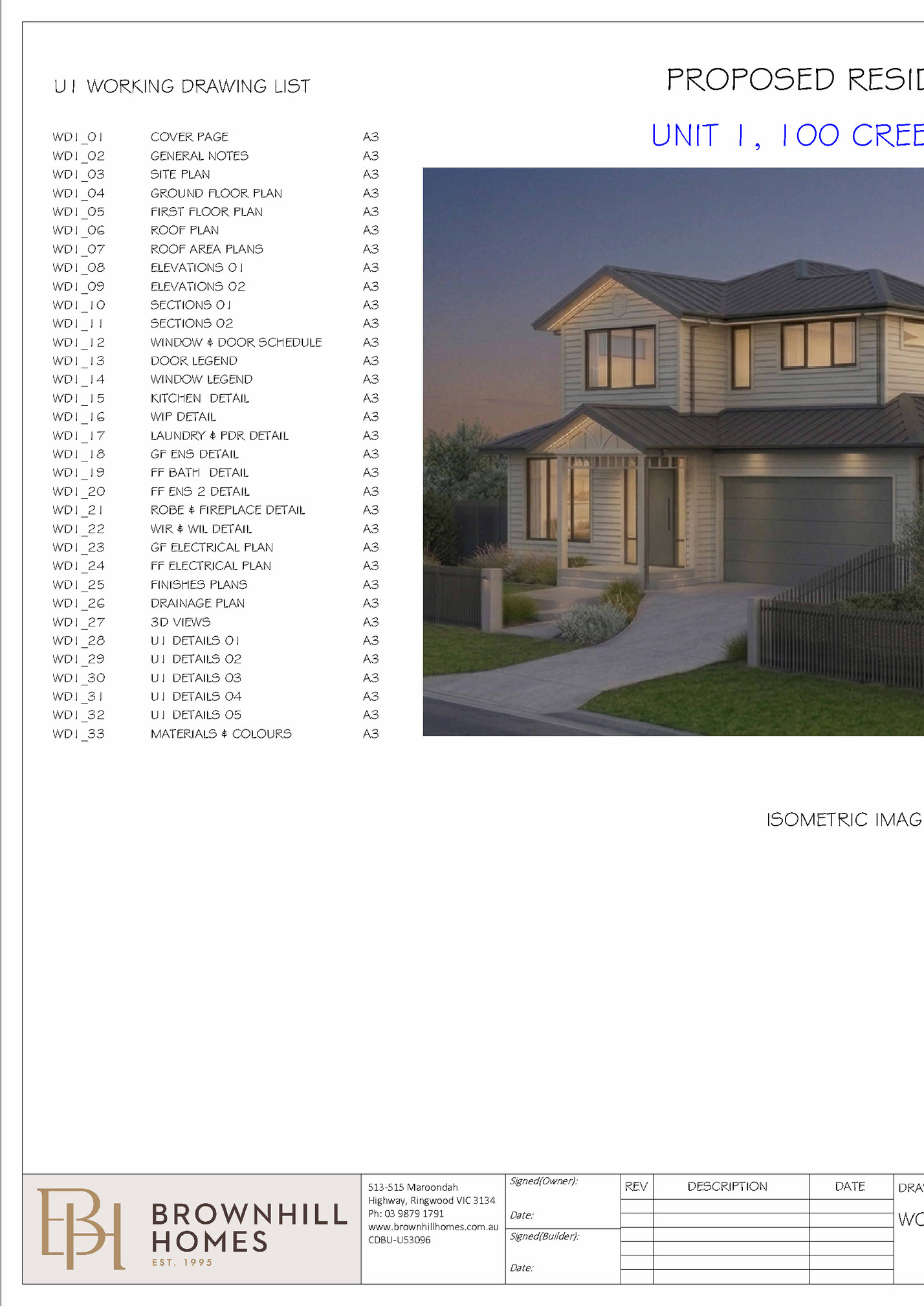 PROPOSED RESIDENTIAL DEVELOPMENT AT