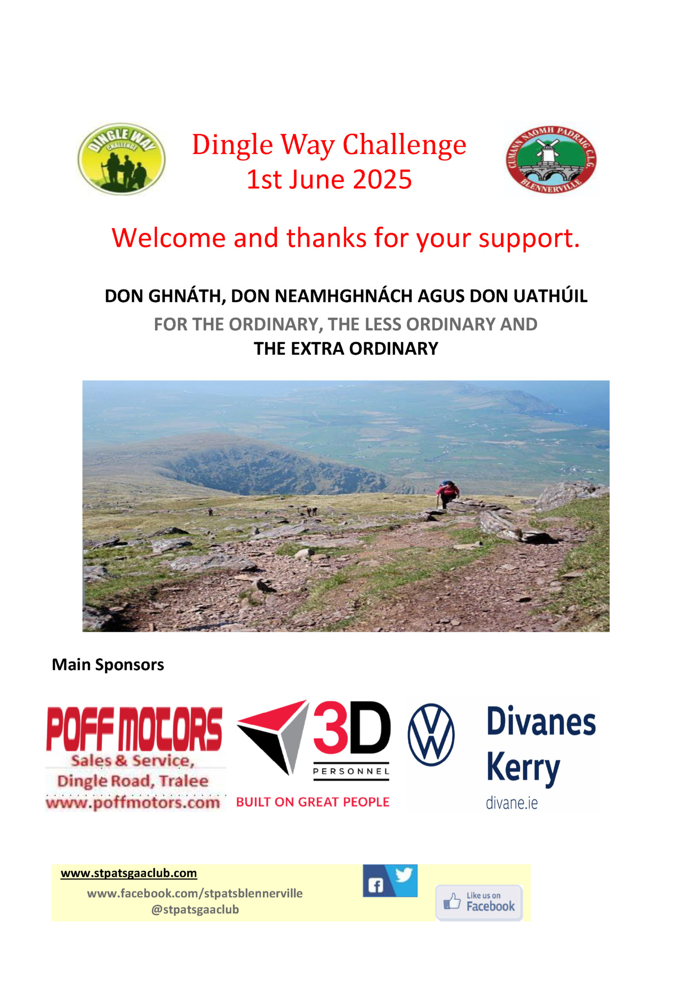 Dingle Way Challenge