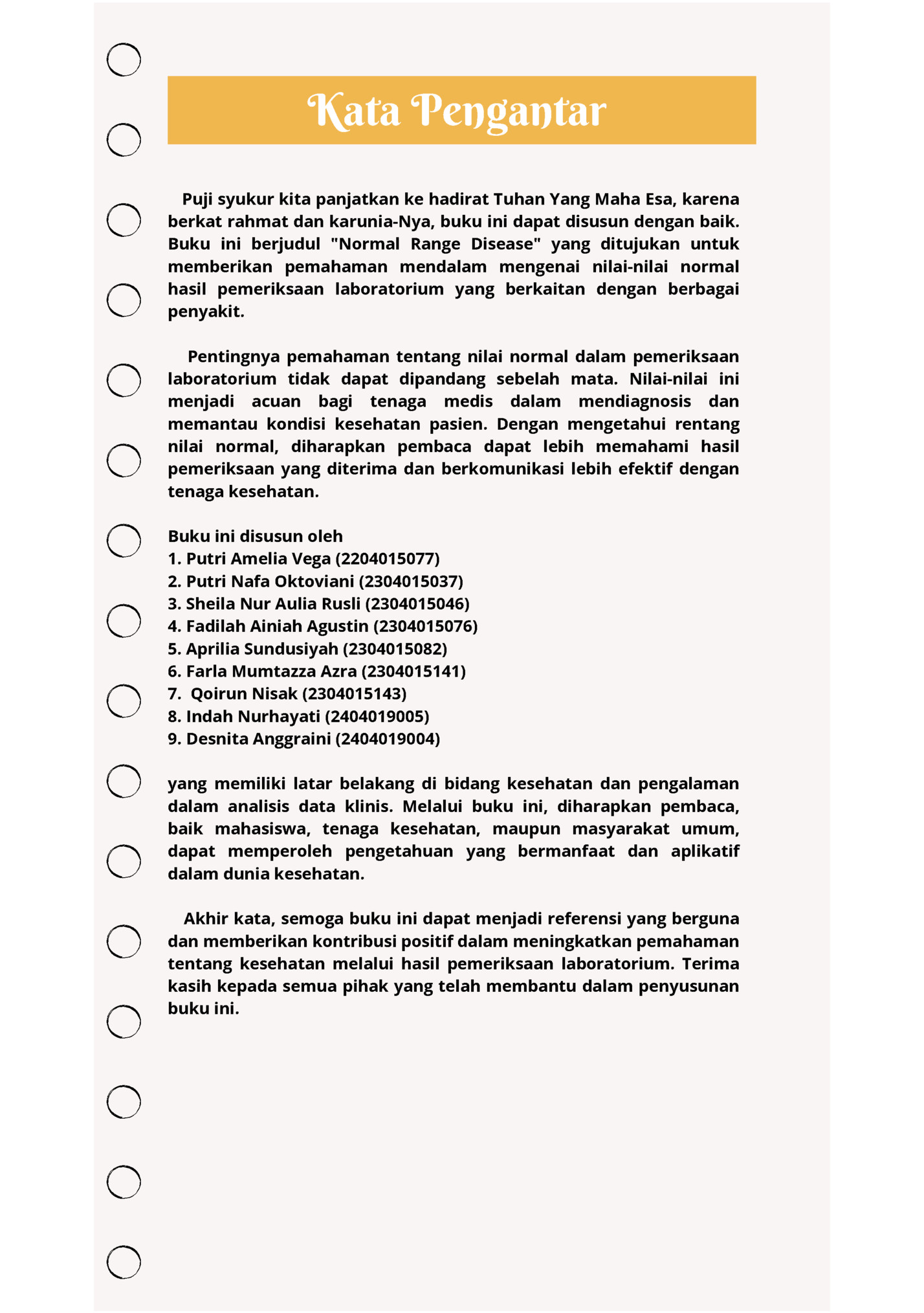 Kata Pengantar