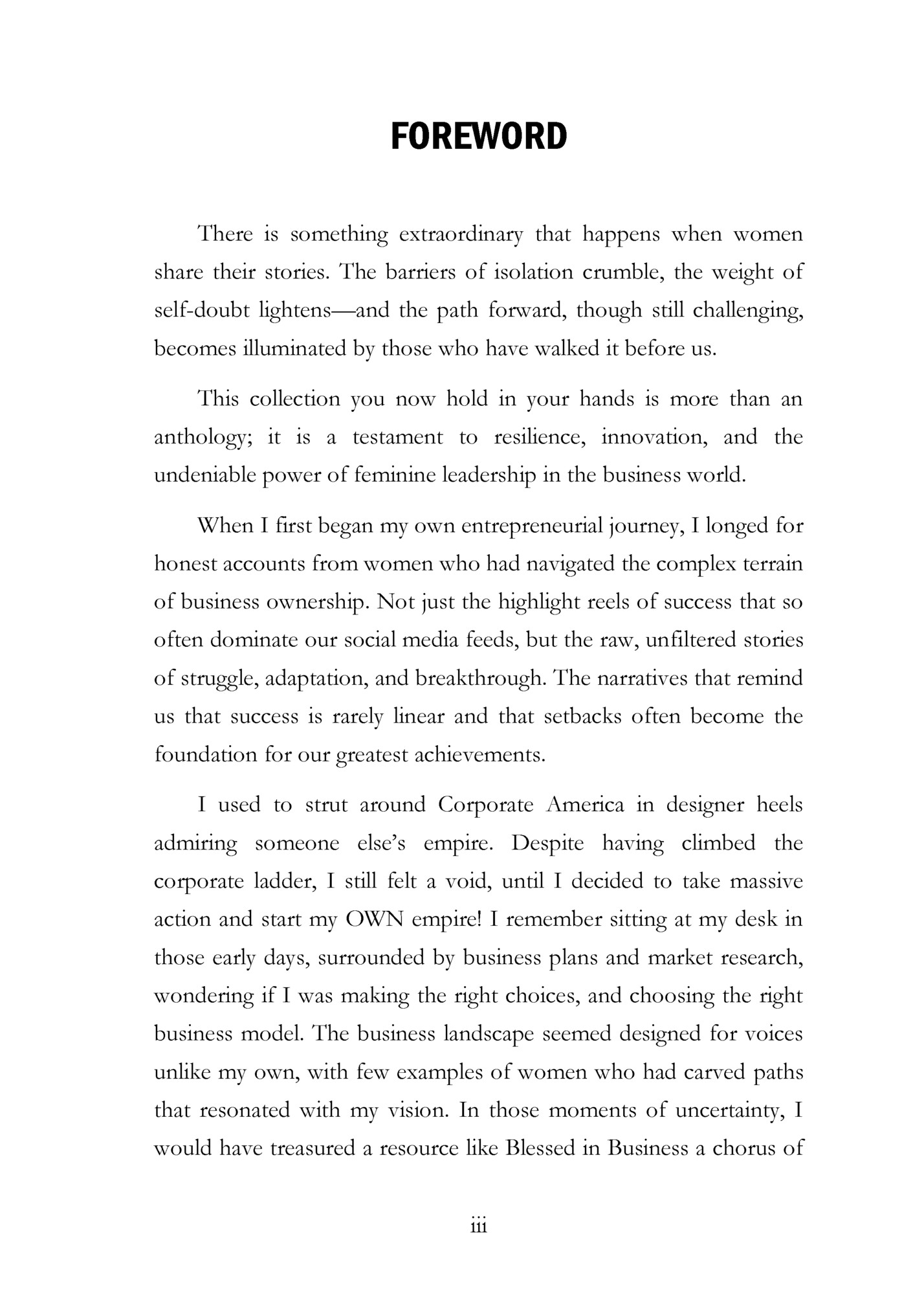 FOREWORD
