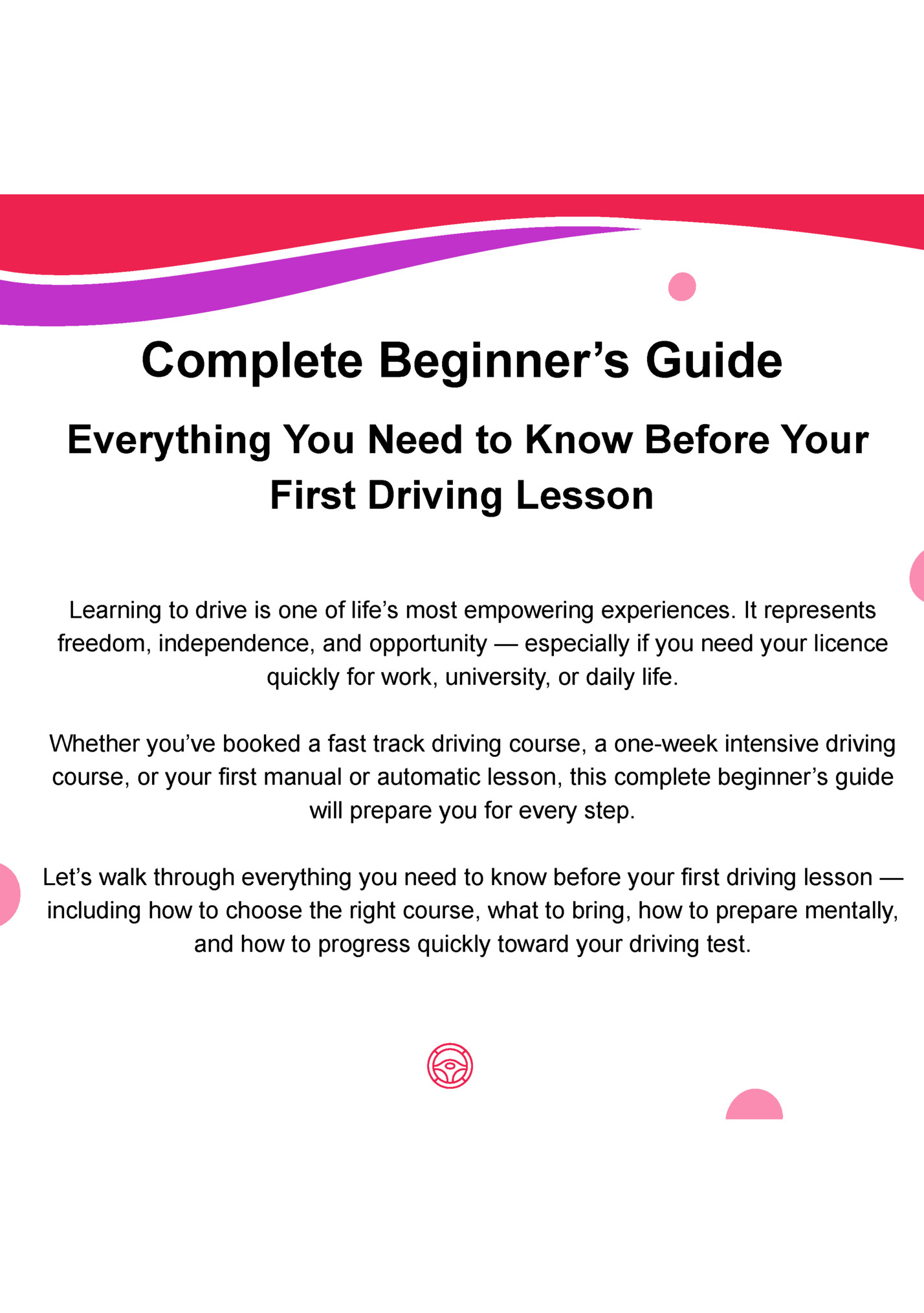 Complete Beginner’s Guide