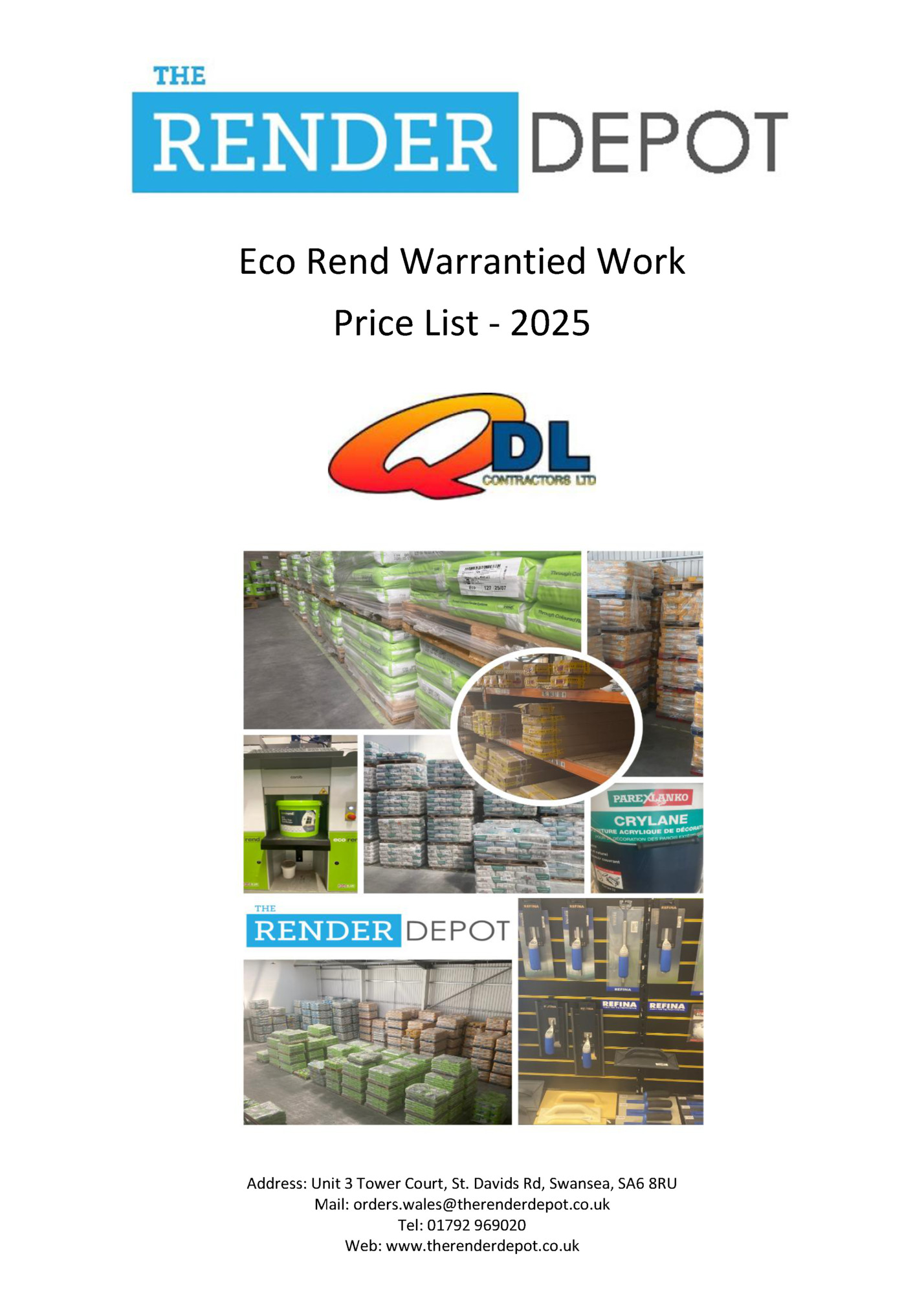Eco Rend Warrantied Work