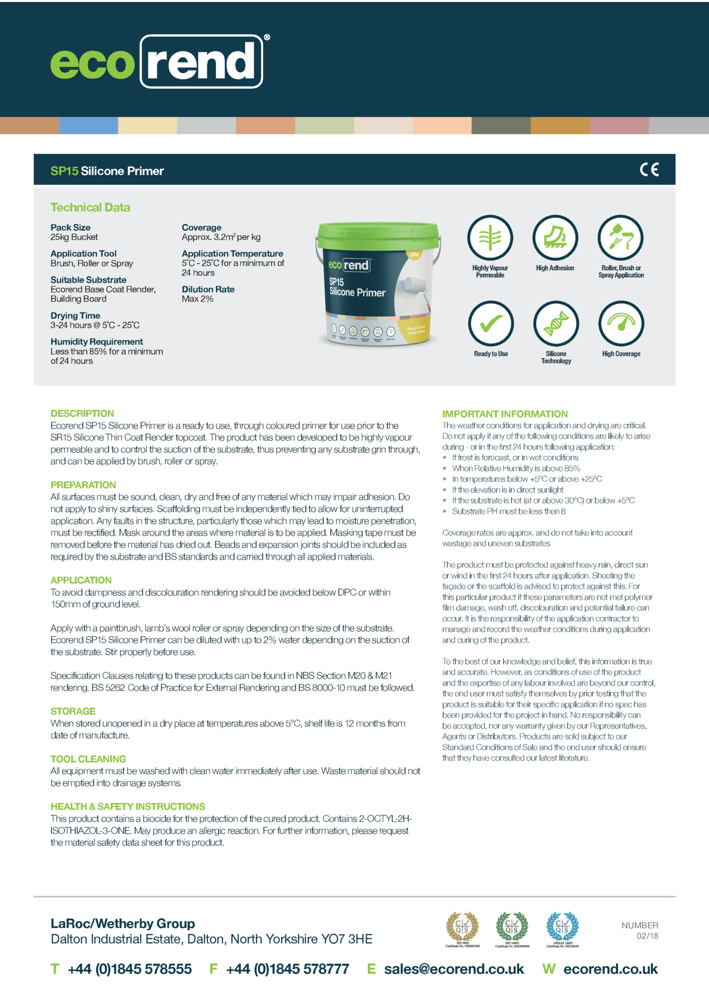 SP15 Silicone Primer