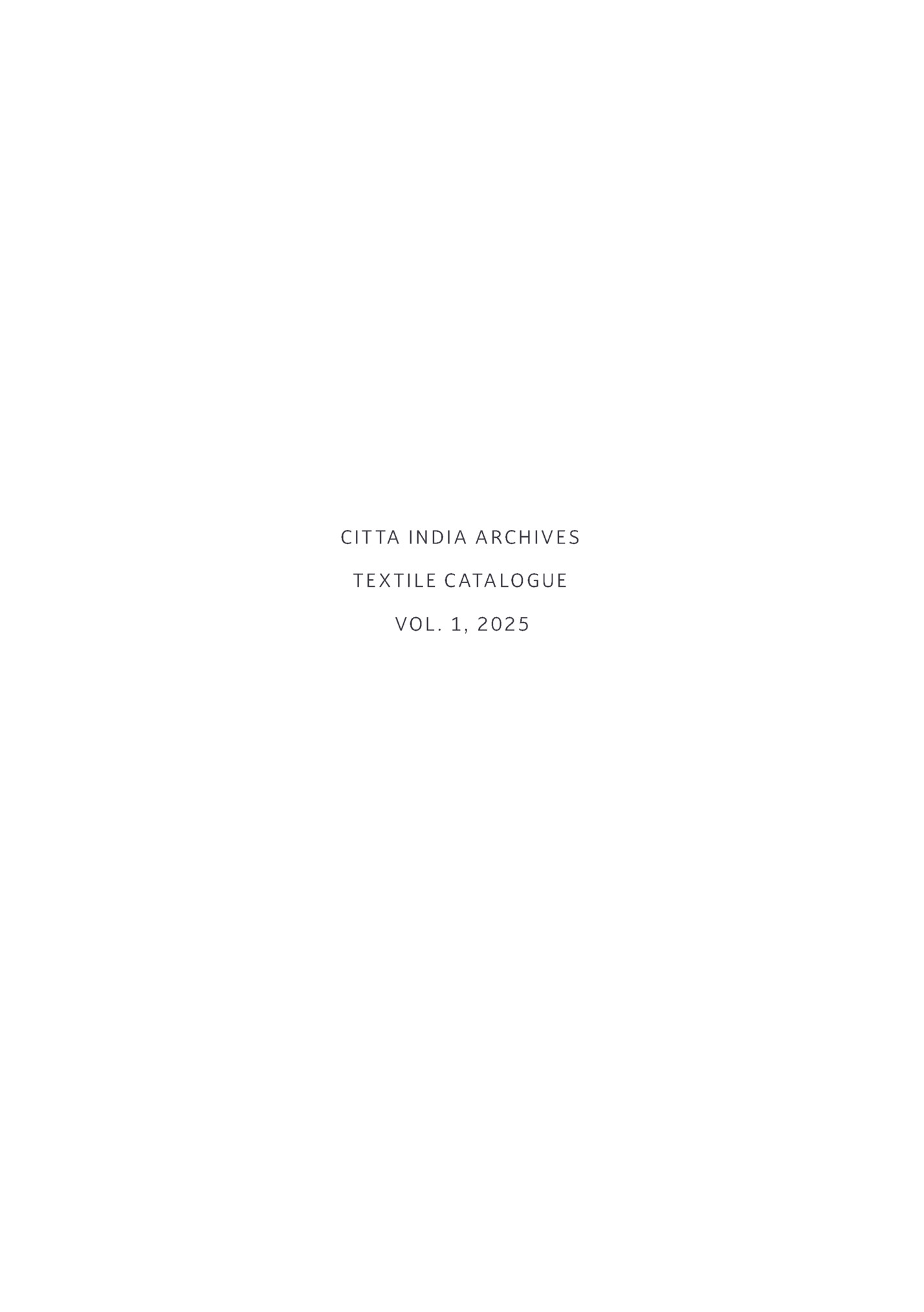 C I T TA I N D I A A RC H I V E S