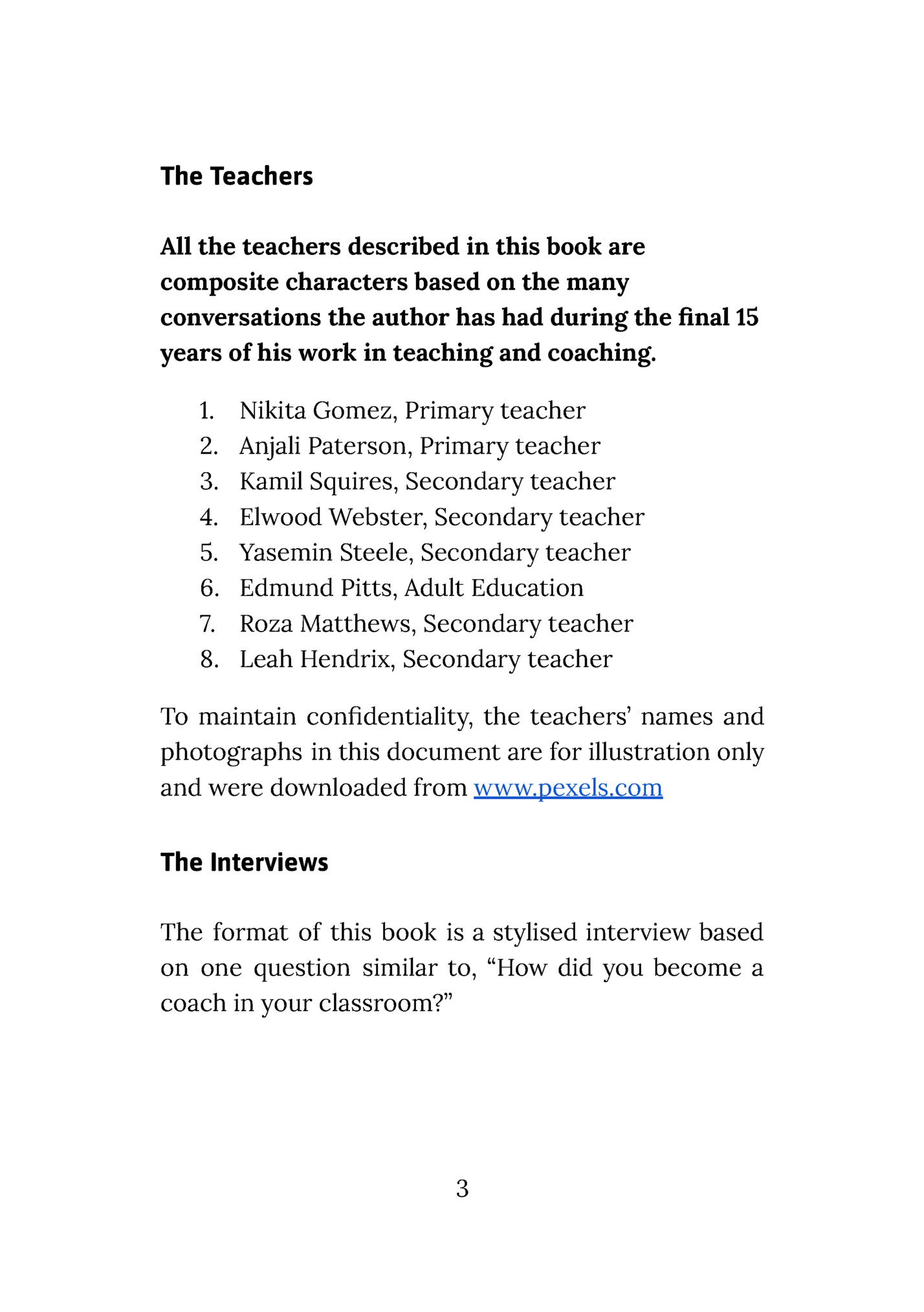 The Teachers