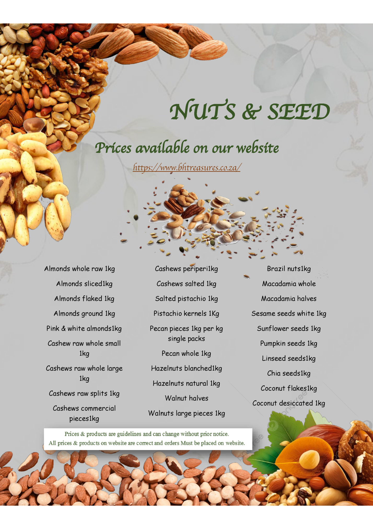 NUTS & SEED