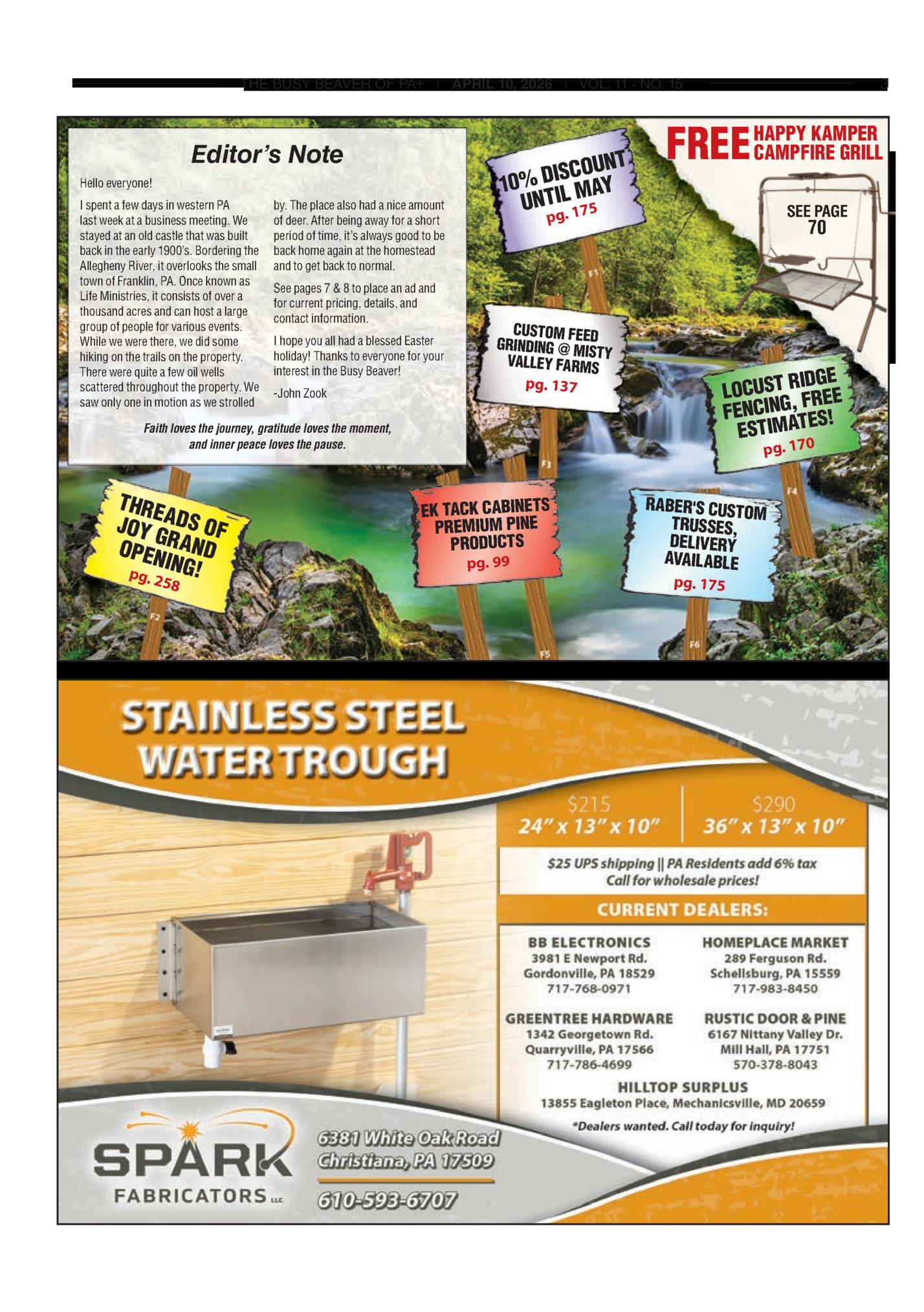 THE BUSY BEAVER OF PA+ | April 10, 2026 | Vol. 11 · No. 15