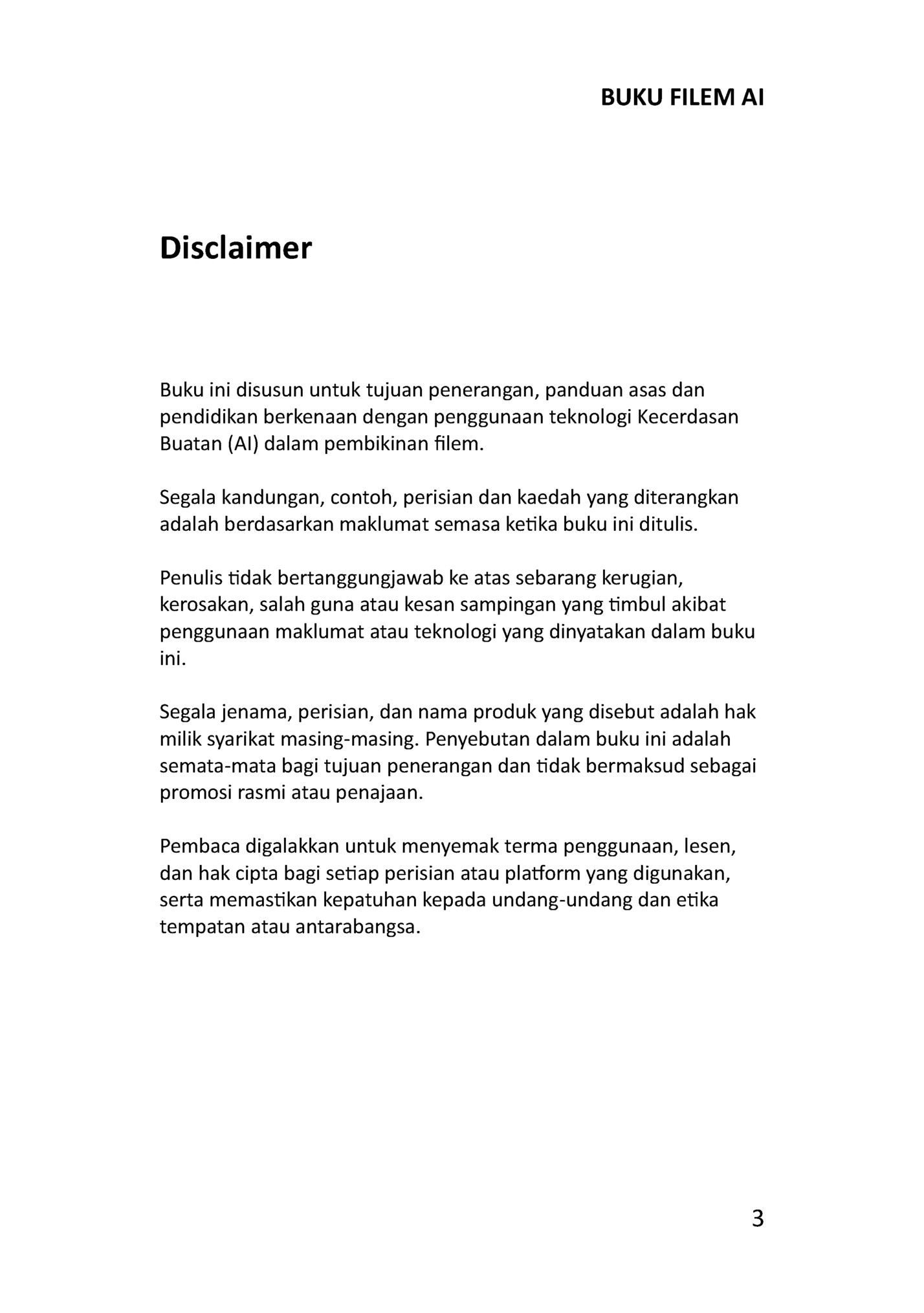 BUKU FILEM AI
