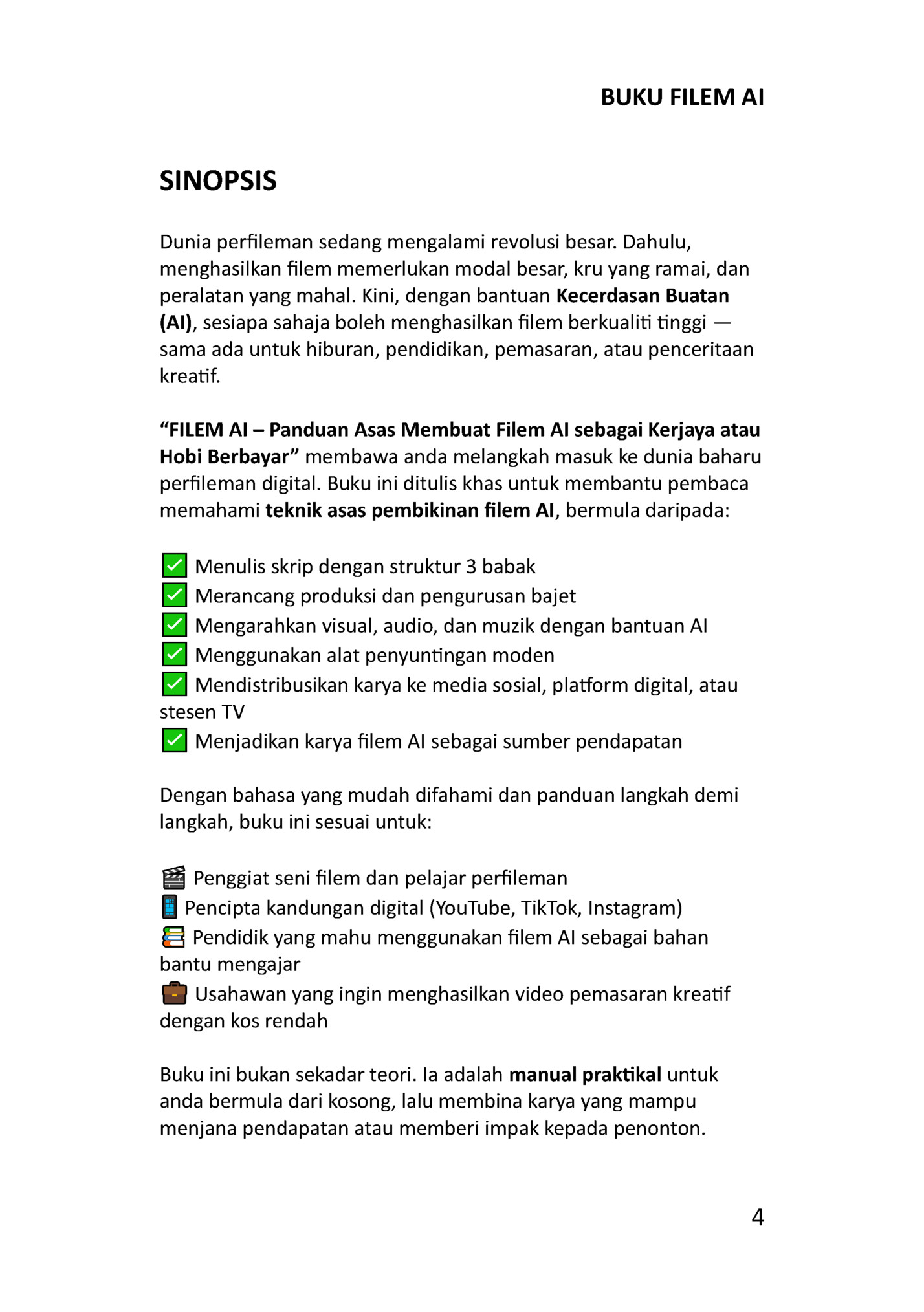 BUKU FILEM AI