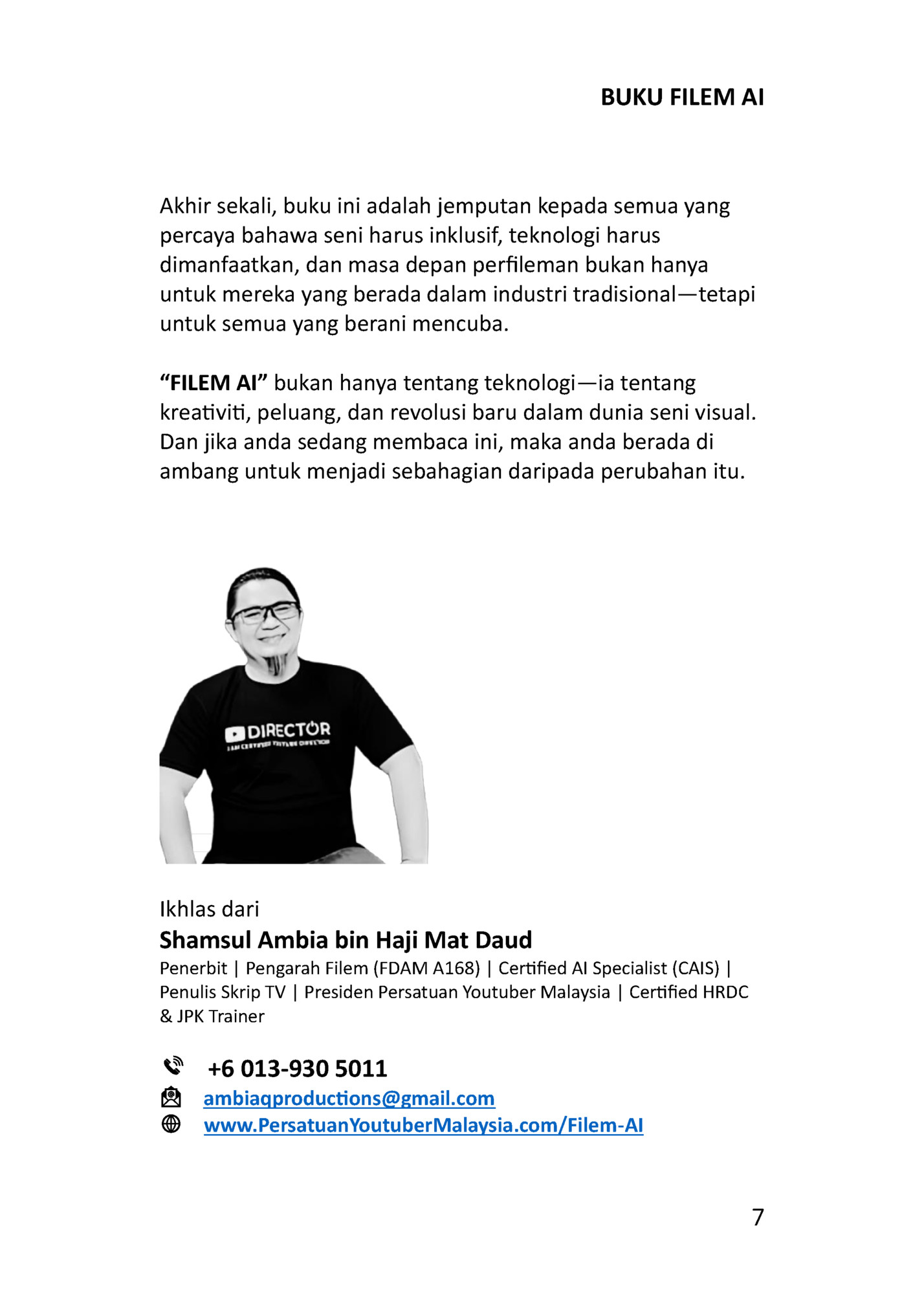 BUKU FILEM AI