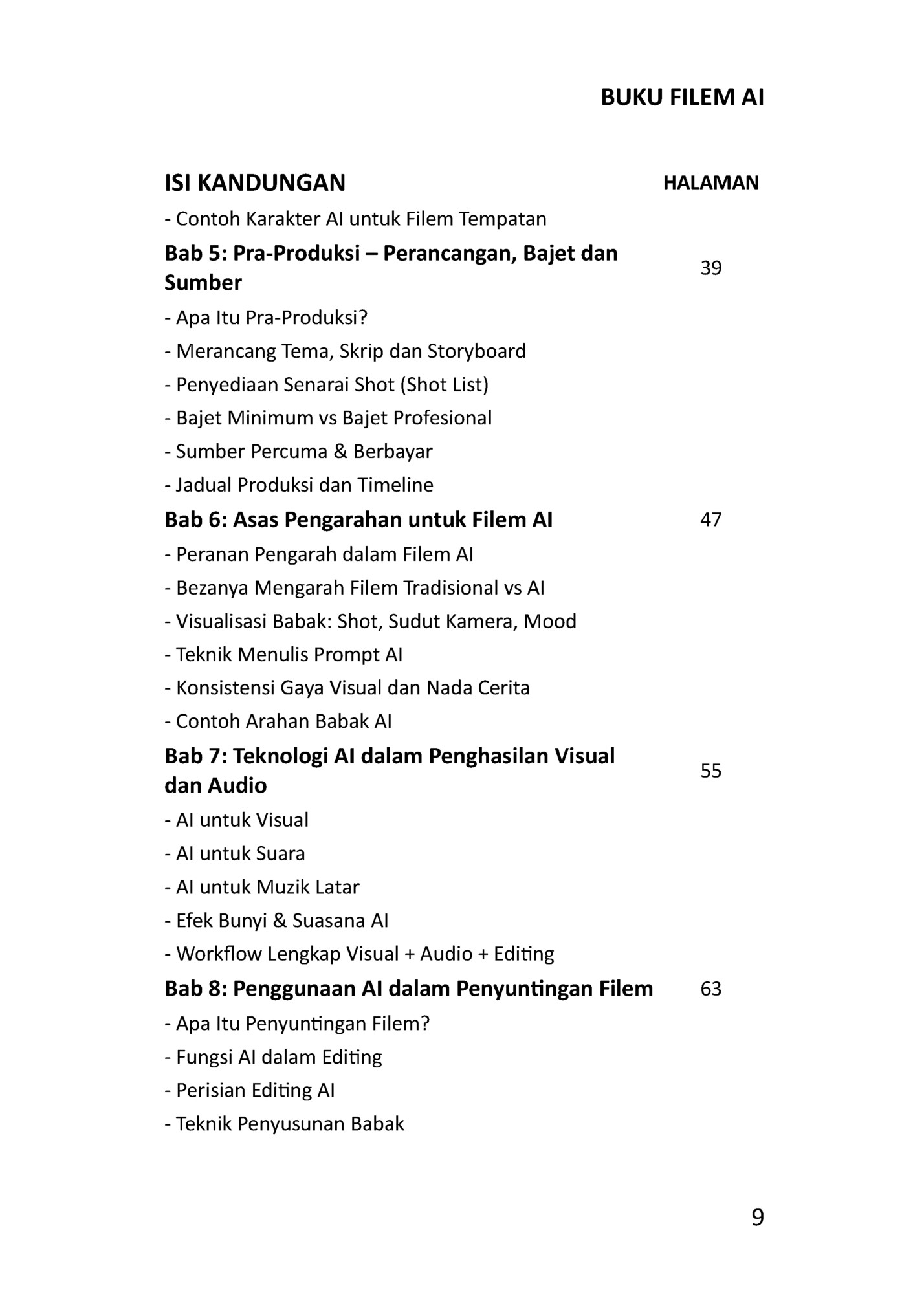 BUKU FILEM AI