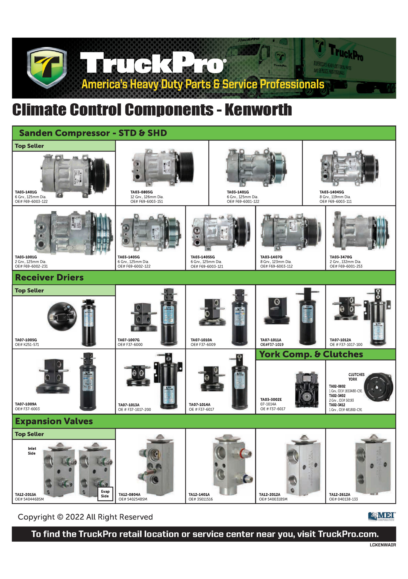 America’s Heavy Duty Parts & Service Professionals