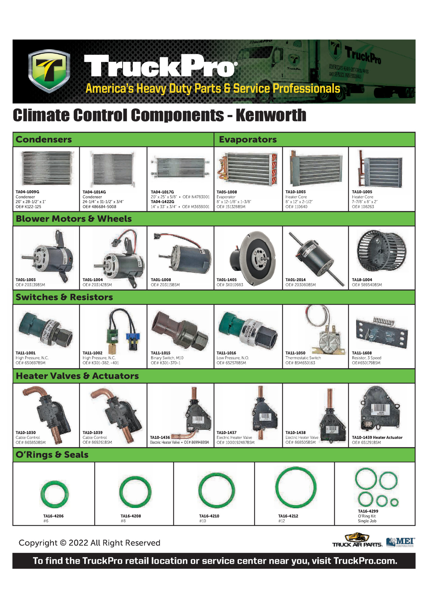 America’s Heavy Duty Parts & Service Professionals