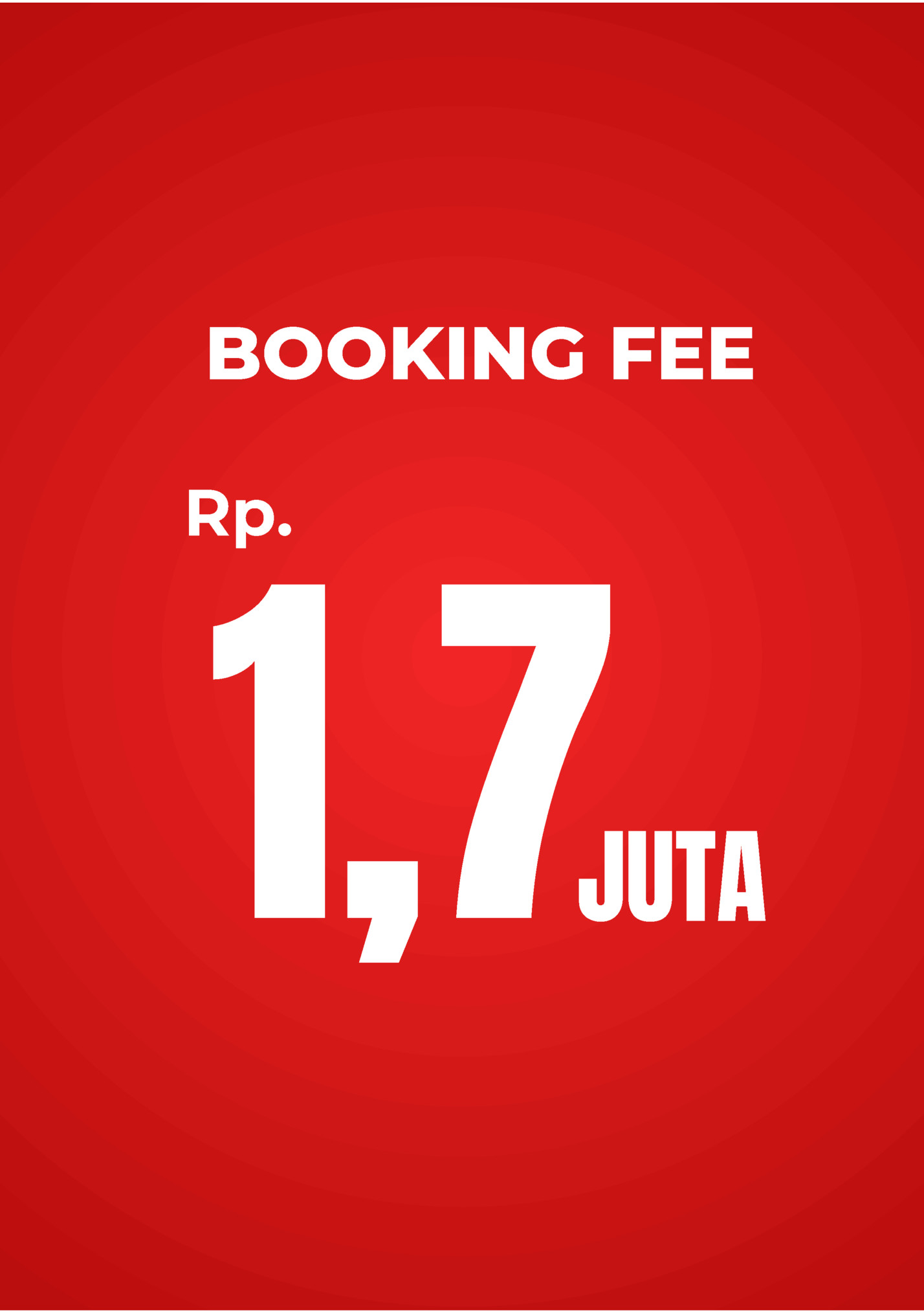 BOOKING FEE