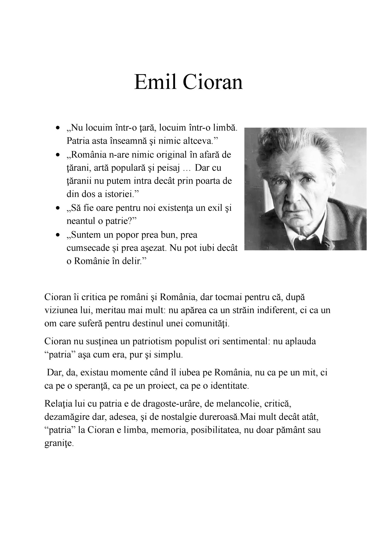 Emil Cioran