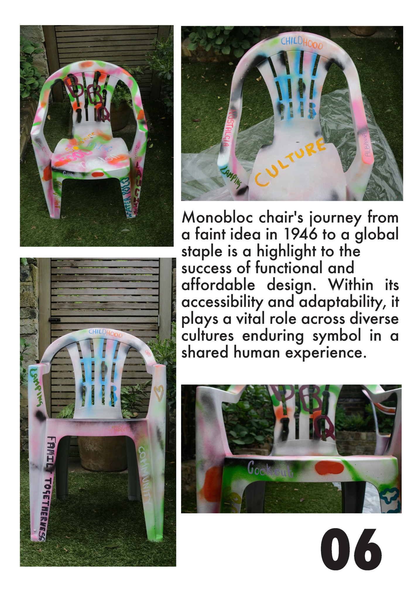 Monobloc chair