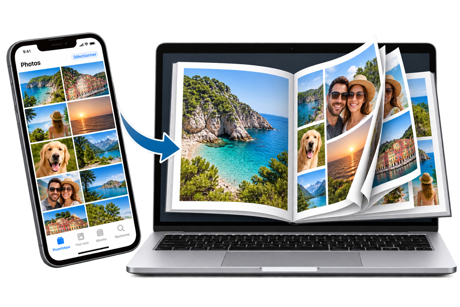 Images to flipbook
