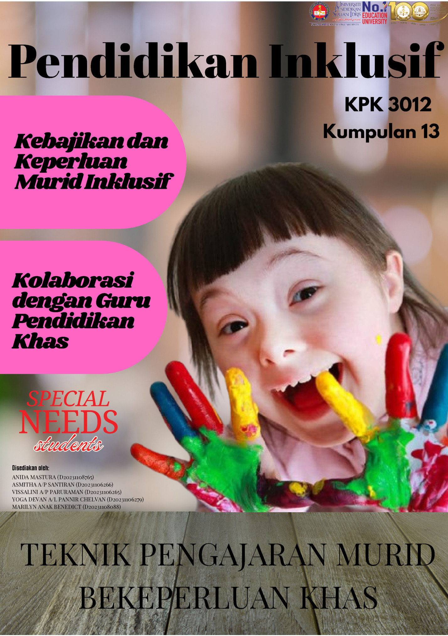 Pendidikan Inklusif Pendidikan Inklusif