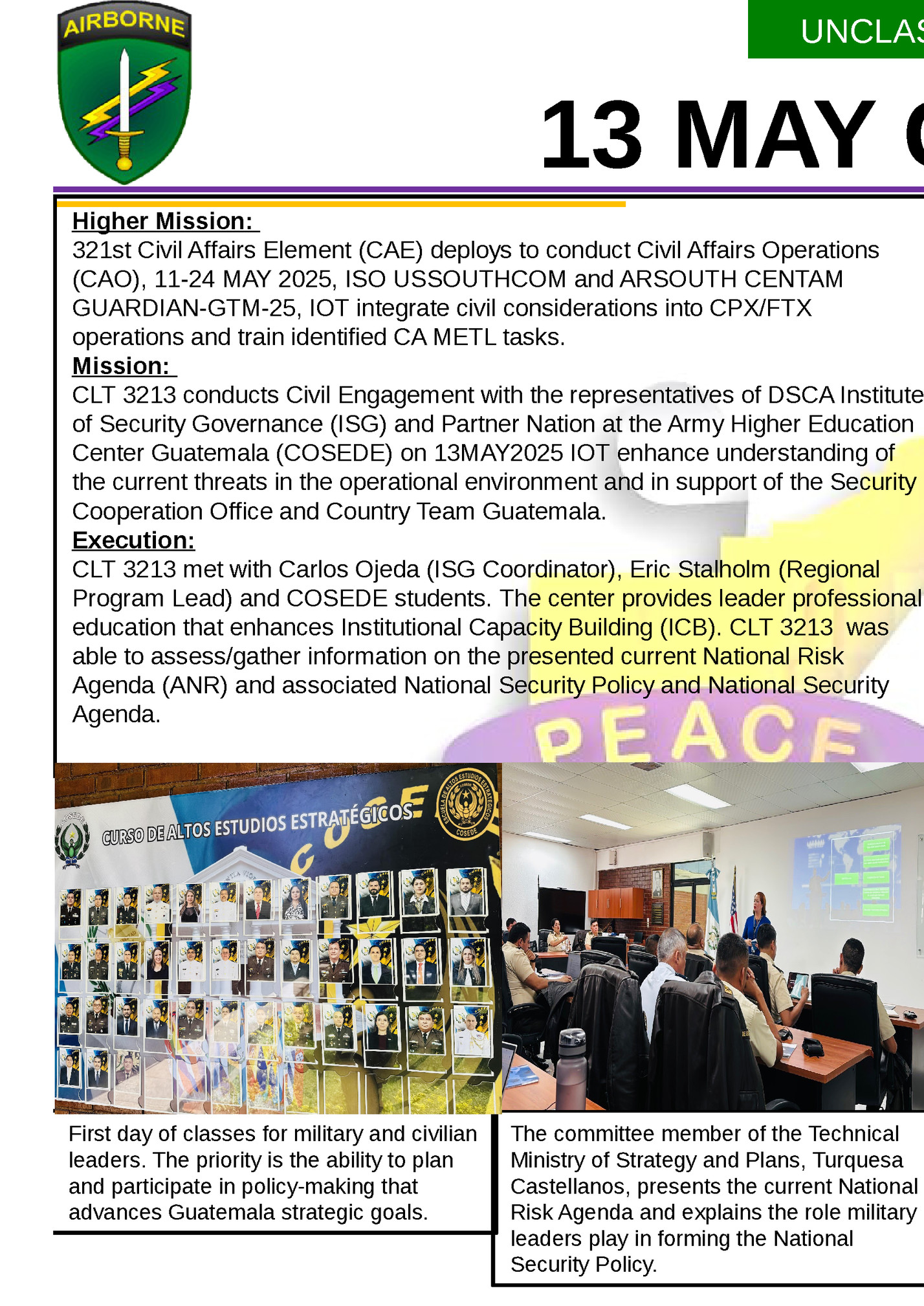 UNCLASSIFIED UNCLASSIFIED