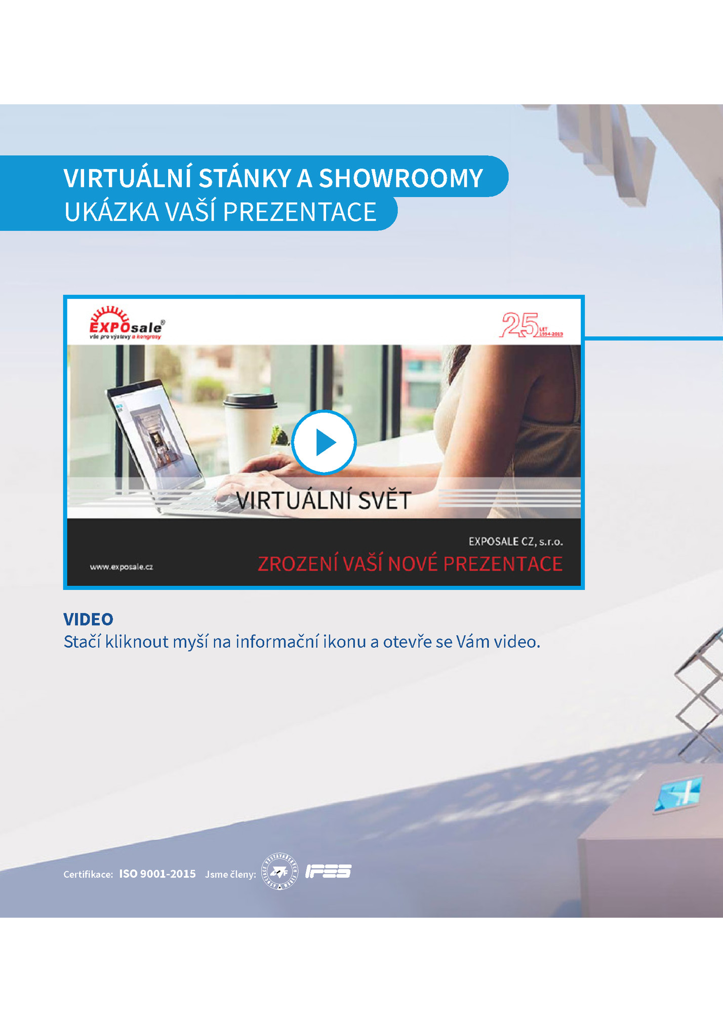 VIRTUÁLNÍ STÁNKY A SHOWROOMY