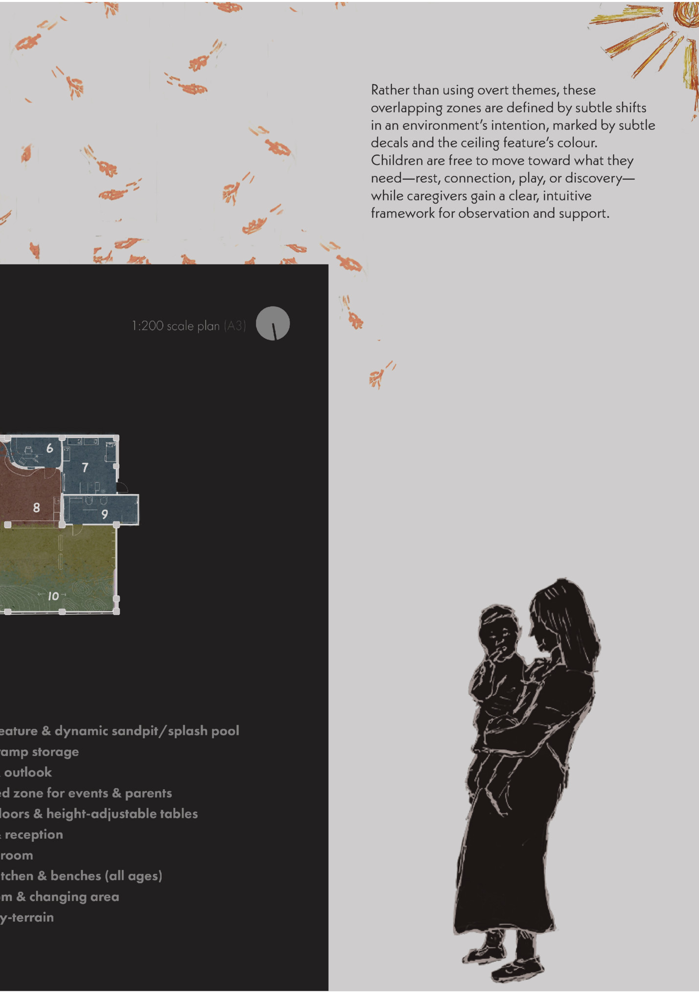 Rather than using overt themes, these