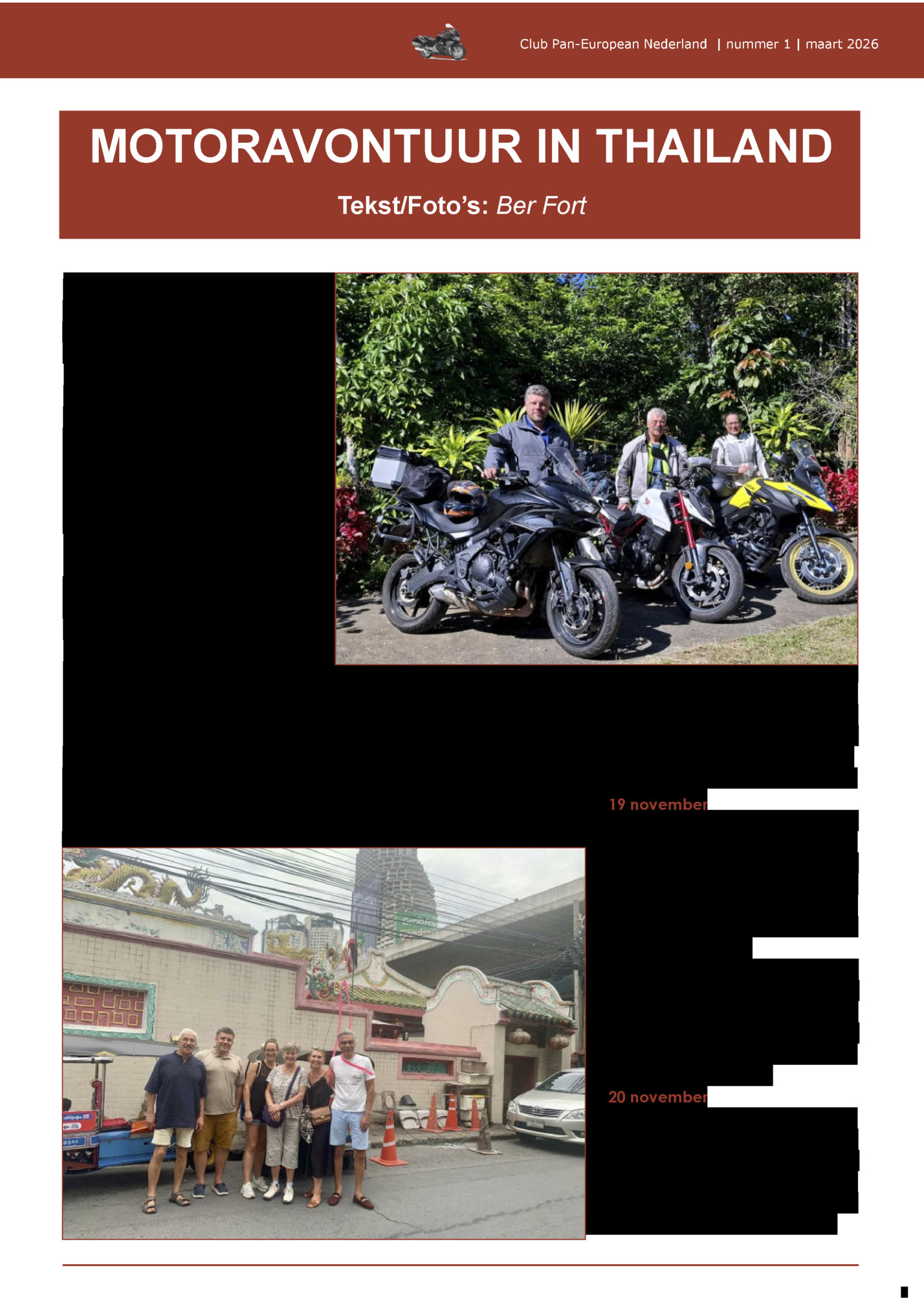 Club Pan-European Nederland | nummer 1 | maart 2026